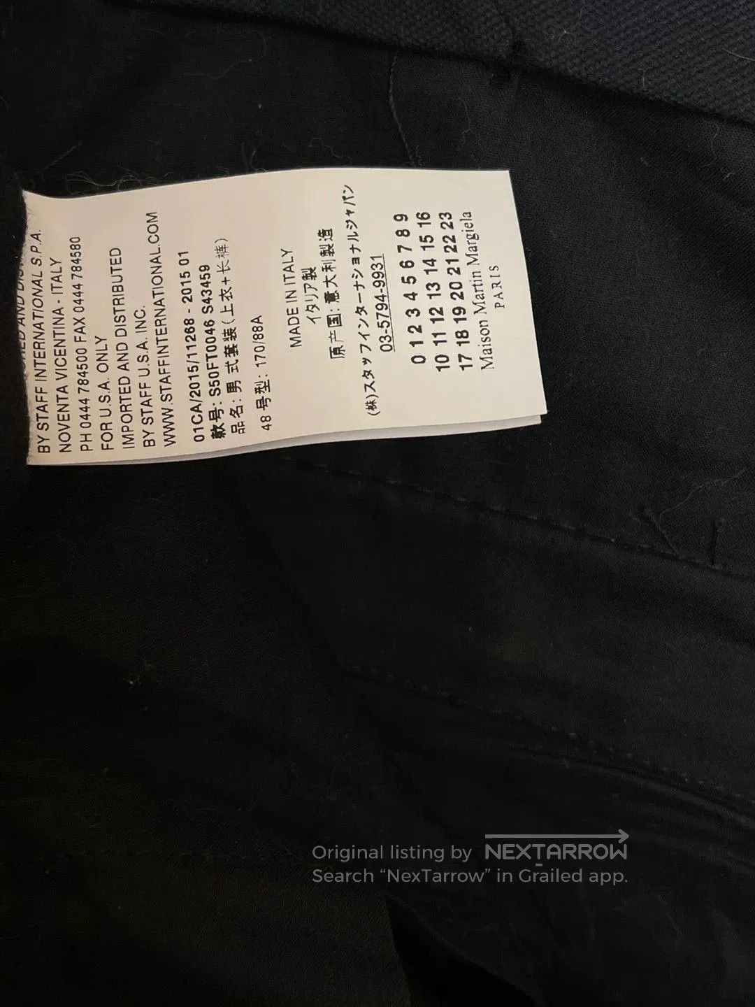 Maison Margiela maison martin margiela suit jacket and pants. Size US L / EU 52-54 / 3 - 6 Thumbnail