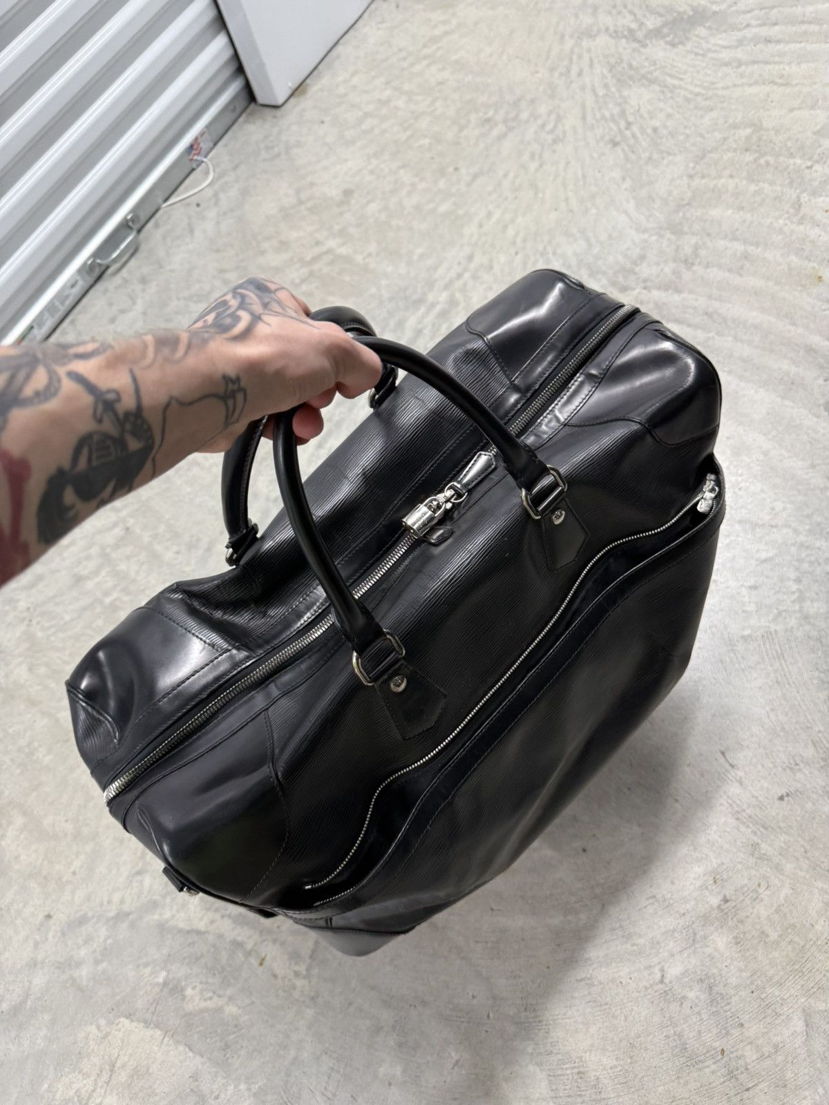 Louis Vuitton Louis Vuitton Epi Leather Duffle Bag Size ONE SIZE - 3 Thumbnail