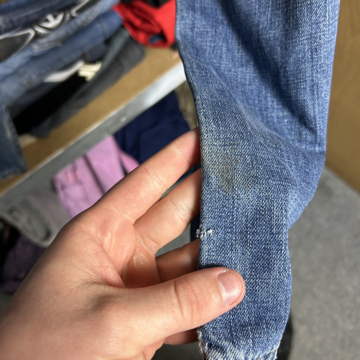 Carhartt Vintage Carhartt Patch Logo Wip Streetwear blue denim jeans Size US 32 / EU 48 - 6 Thumbnail