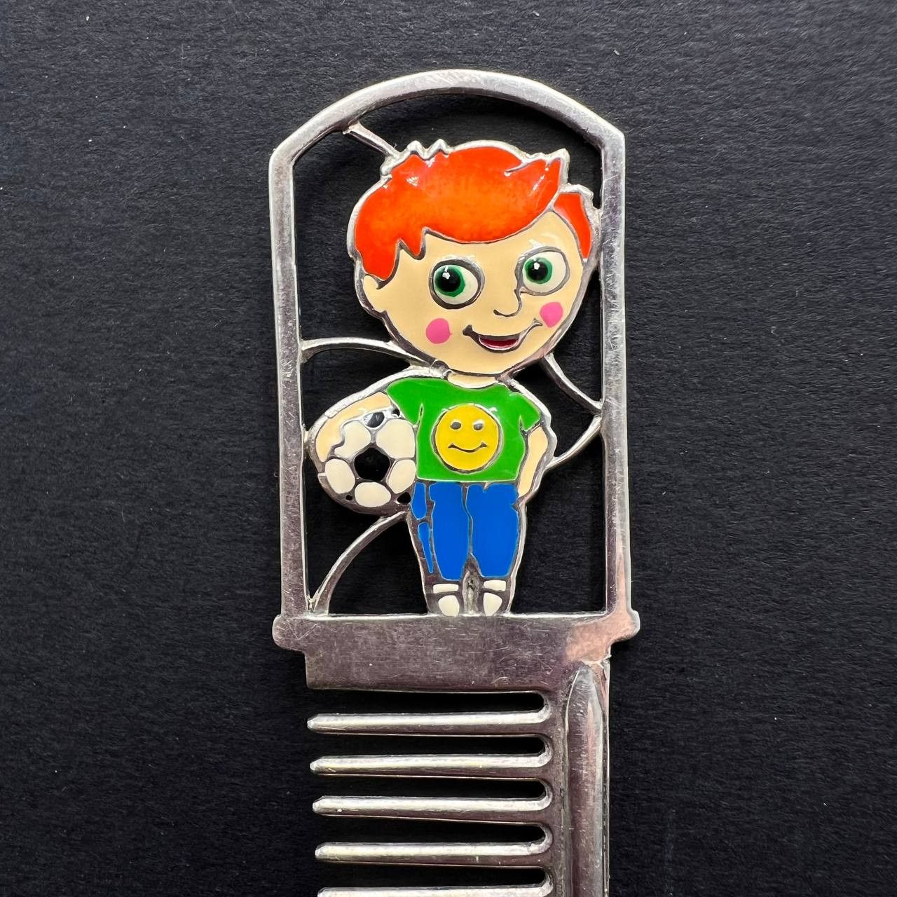 Vintage Vintage 925 Silver Children’s Comb Ukraine 20g Collectible Size ONE SIZE - 8 Thumbnail