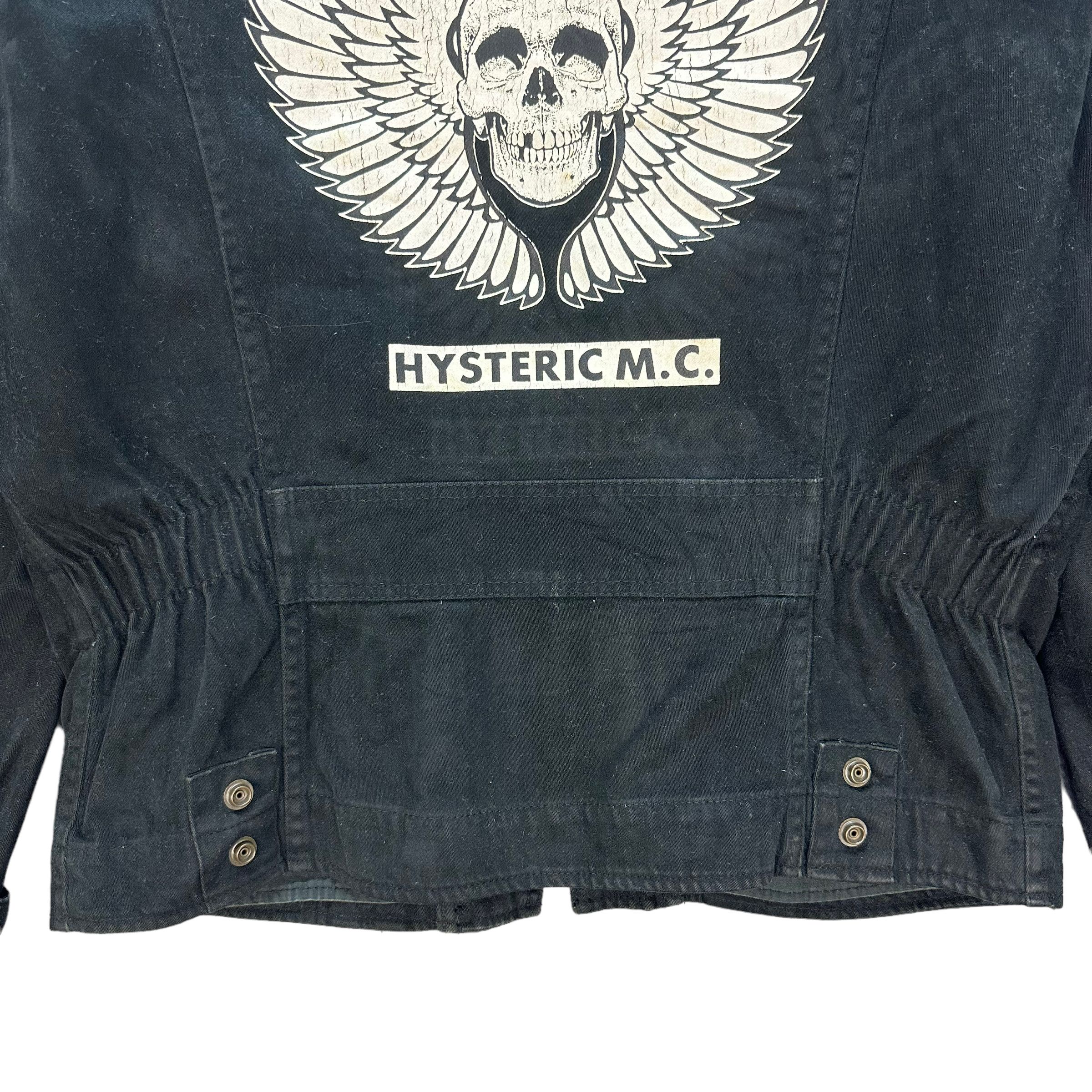 Hysteric Glamour KINKY JEANS HYSTERIC GLAMOUR M.C BIG LOGO JACKET #8446-009 Size US M / EU 48-50 / 2 - 3 Thumbnail