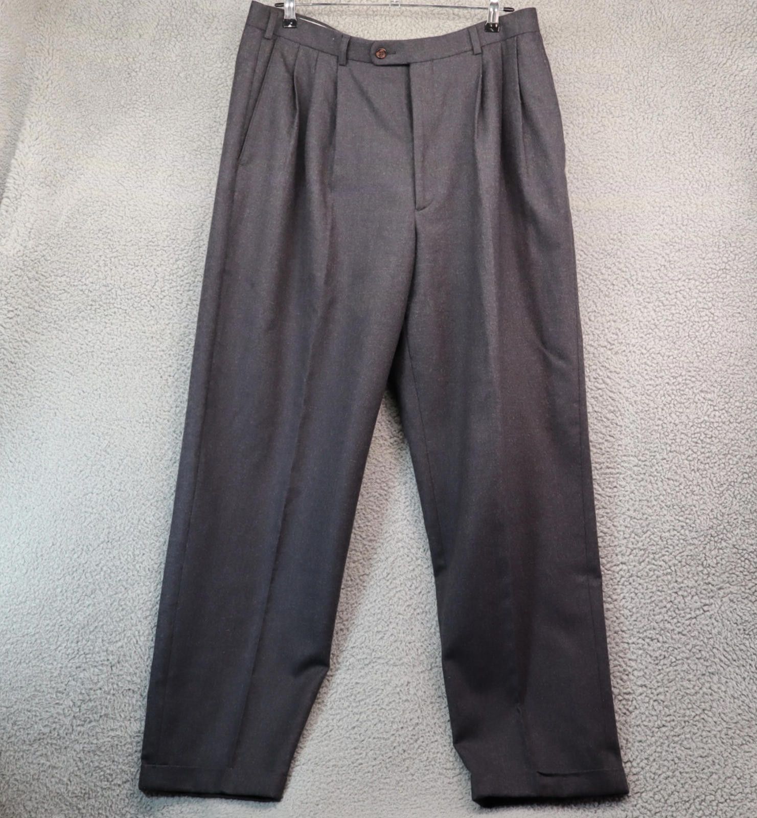 Other Vtg Gianfranco Ruffini Slacks Men Wool Trousers Pants Gray Size US 36 / EU 52 - 1 Thumbnail