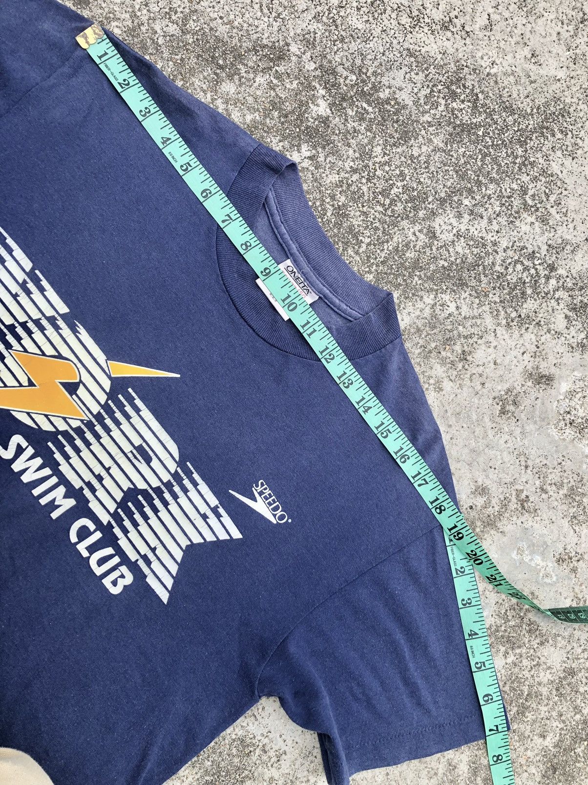 Speedo × Vintage VINTAGE SPEDO YORK SWIM CLUB TEE Size US M / EU 48-50 / 2 - 7 Thumbnail