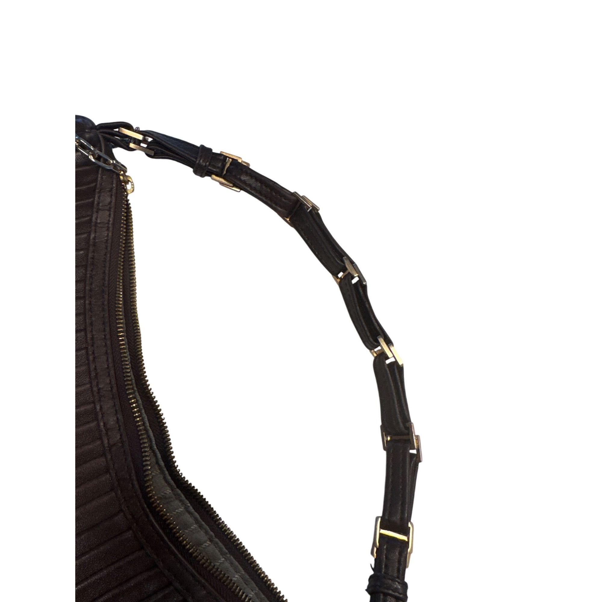 Cole Haan Cole Haan Womens Brown Leather Hobo tassel Shoulder Bag SKU Size ONE SIZE - 5 Thumbnail
