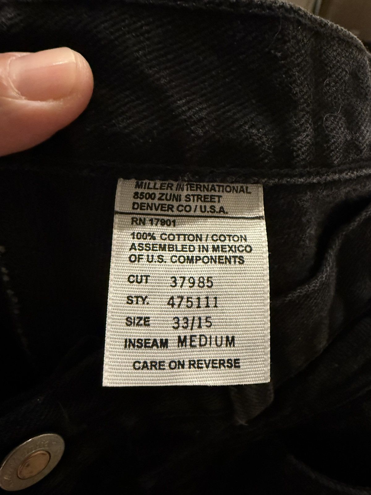 Other 80’s Vintage Jeans Size US 32 / EU 48 - 7 Thumbnail