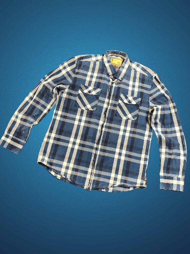 Barbour Vintage Barbour Steve McQueen Long Sleeve Check Shirt Size US L / EU 52-54 / 3 - 1 Thumbnail