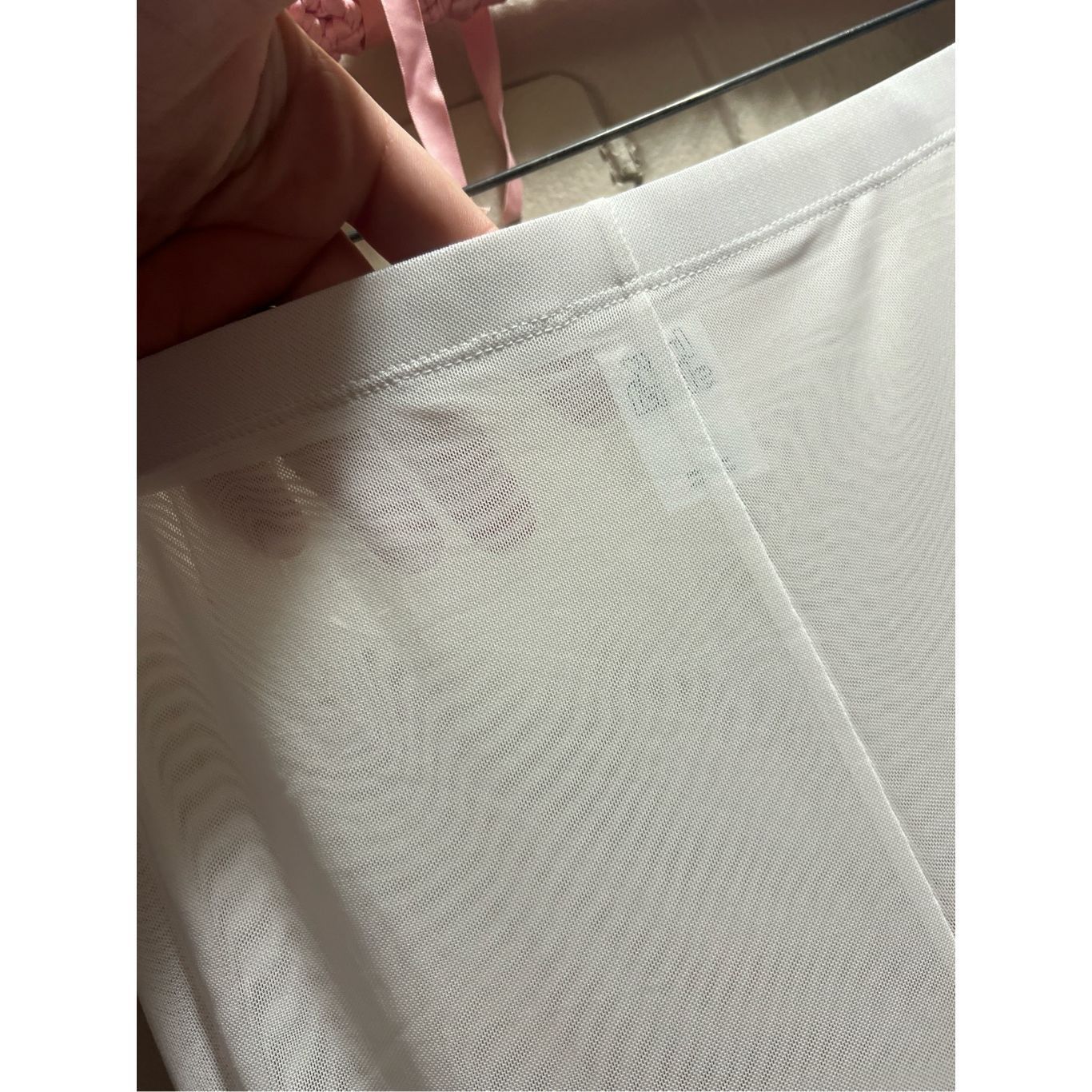 Other Wild Fable White Mesh Flare Cover Up Pants Woman’s Size Smal Size 26" / US 2 / IT 38 - 3 Thumbnail