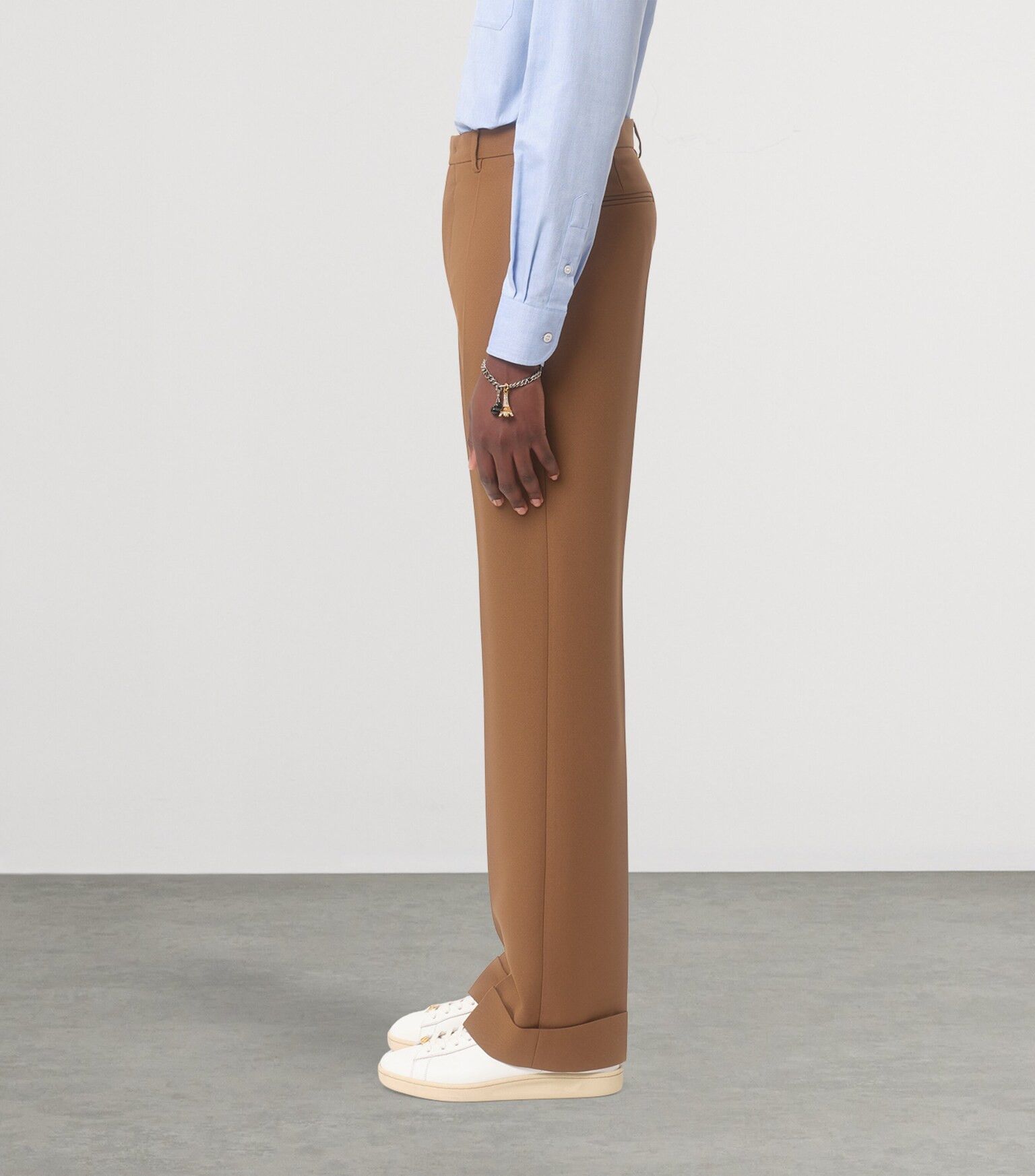 Valentino o1y0525 Casual Pant in Brown Size US 28 / EU 44 - 3 Thumbnail
