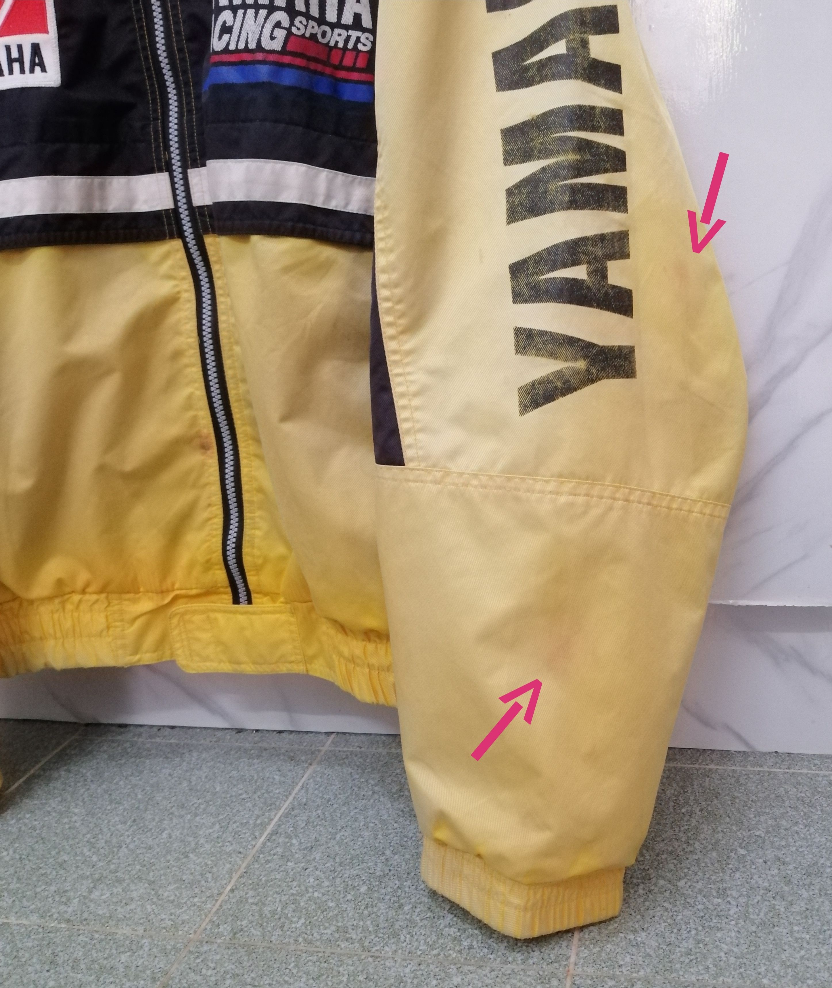 Yamaha Vintage Team YAMAHA Racing Sun Faded Jacket Size US M / EU 48-50 / 2 - 7 Thumbnail