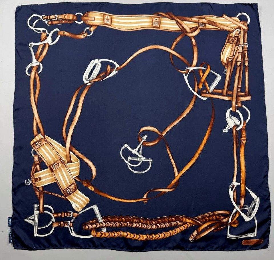 Polo Ralph Lauren × Ralph Lauren Ralph Lauren Silk Scarf Size ONE SIZE - 2 Thumbnail