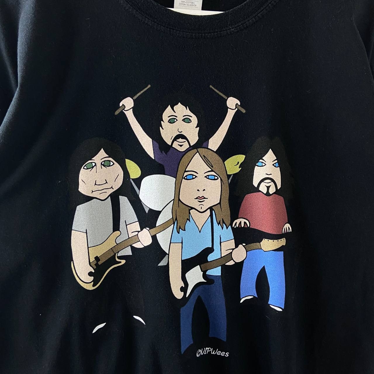 Vintage Vintage Y2K Cartoon Rock Band T-Shirt Size US XL / EU 56 / 4 - 3 Thumbnail
