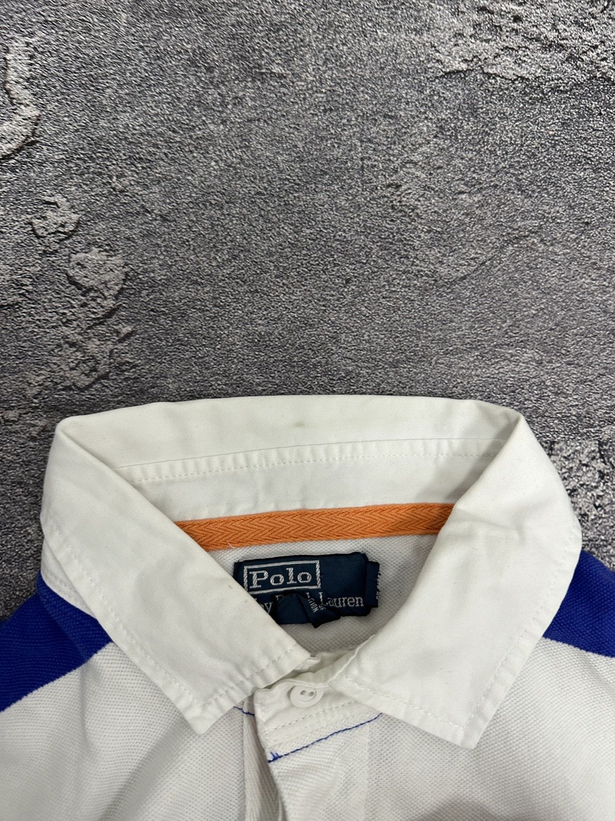 Vintage Vintage Ralph Lauren #3 Striped Rugby Polo Shirt XL Size US XL / EU 56 / 4 - 12 Thumbnail