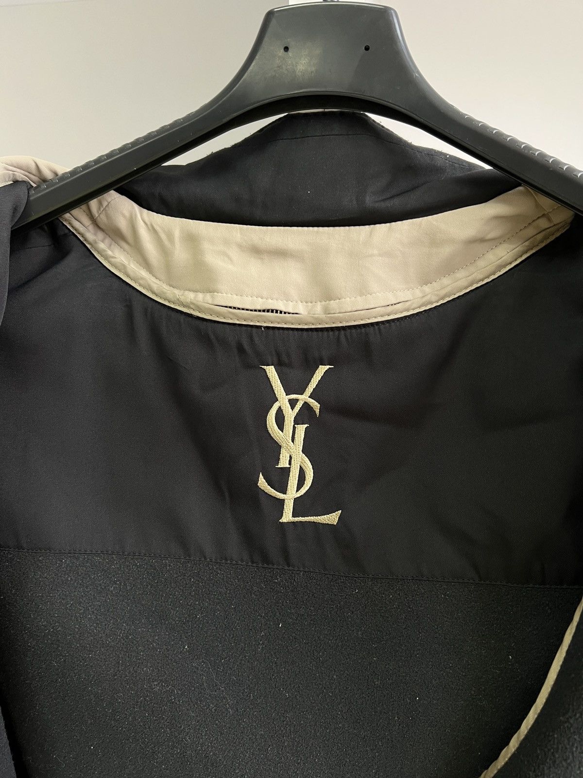 Vintage × Yves Saint Laurent Vintage Yves Saint Laurent Coat with vest YSL Size US L / EU 52-54 / 3 - 7 Thumbnail