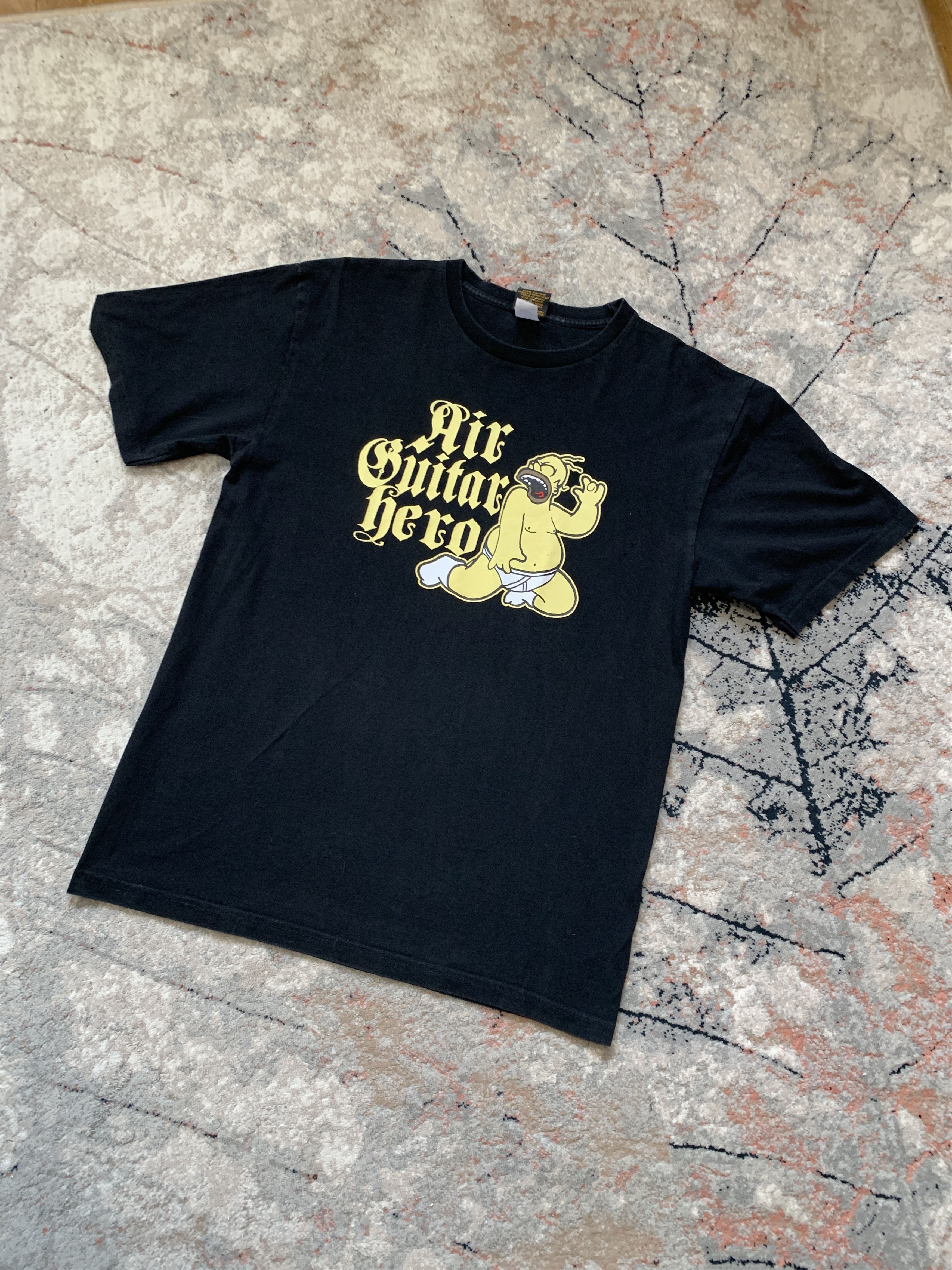 Changes Vintage Changes The Simpsons Air Guitar Hero Tee Size US L / EU 52-54 / 3 - 1 Thumbnail