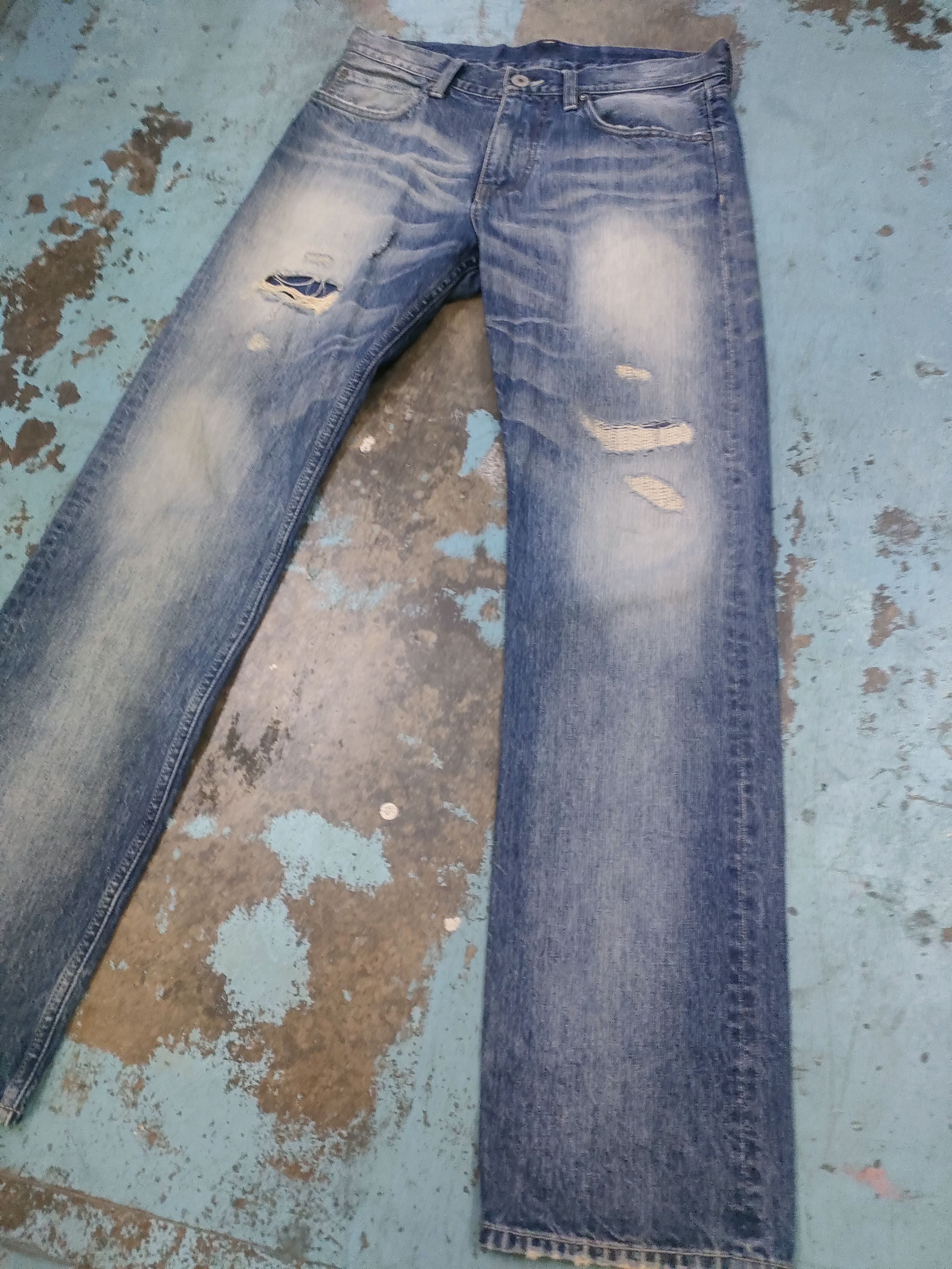 If Six Was Nine Tk MixPice Distressed Jeans Size US 32 / EU 48 - 10 Thumbnail