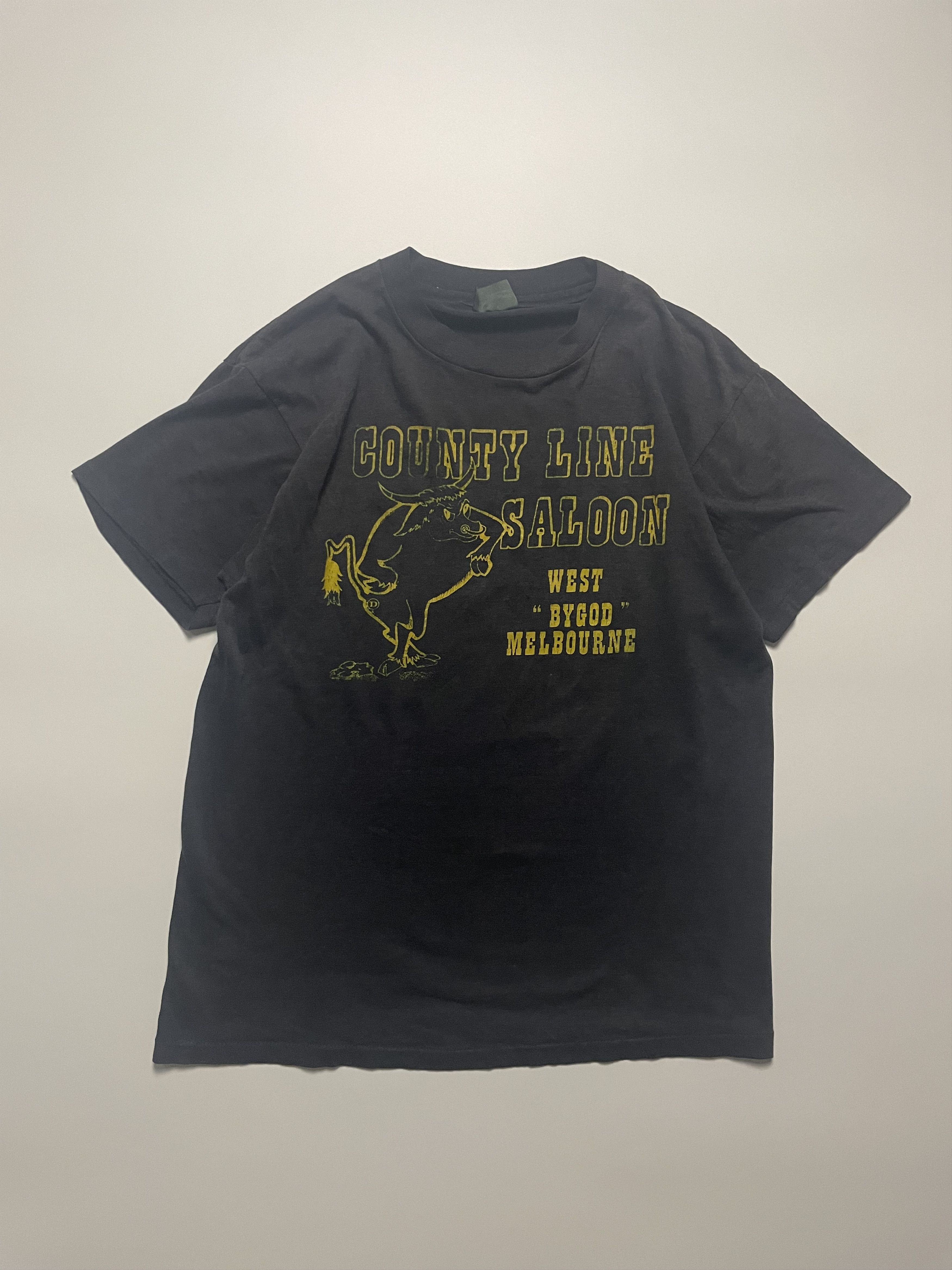 Vintage Vintage County Line Saloon Western T Shirt Size US M / EU 48-50 / 2 - 1 Thumbnail