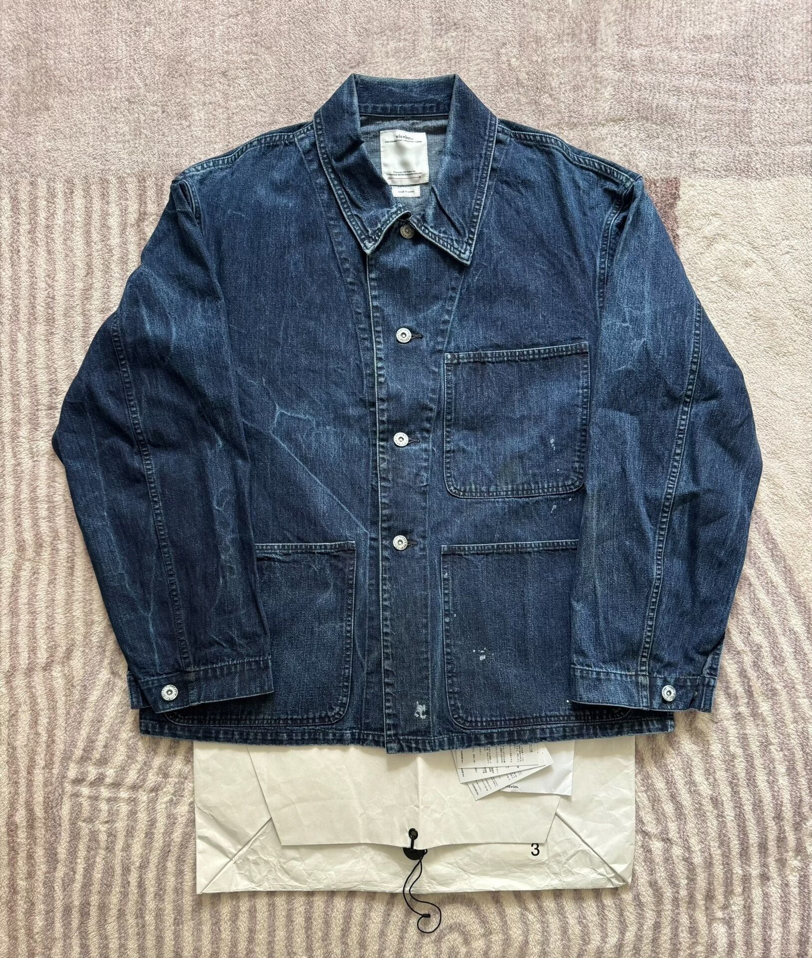 Visvim VISVIM 21AW BAKER COVERALL DENIM Size US 32 / EU 48 - 1 Thumbnail