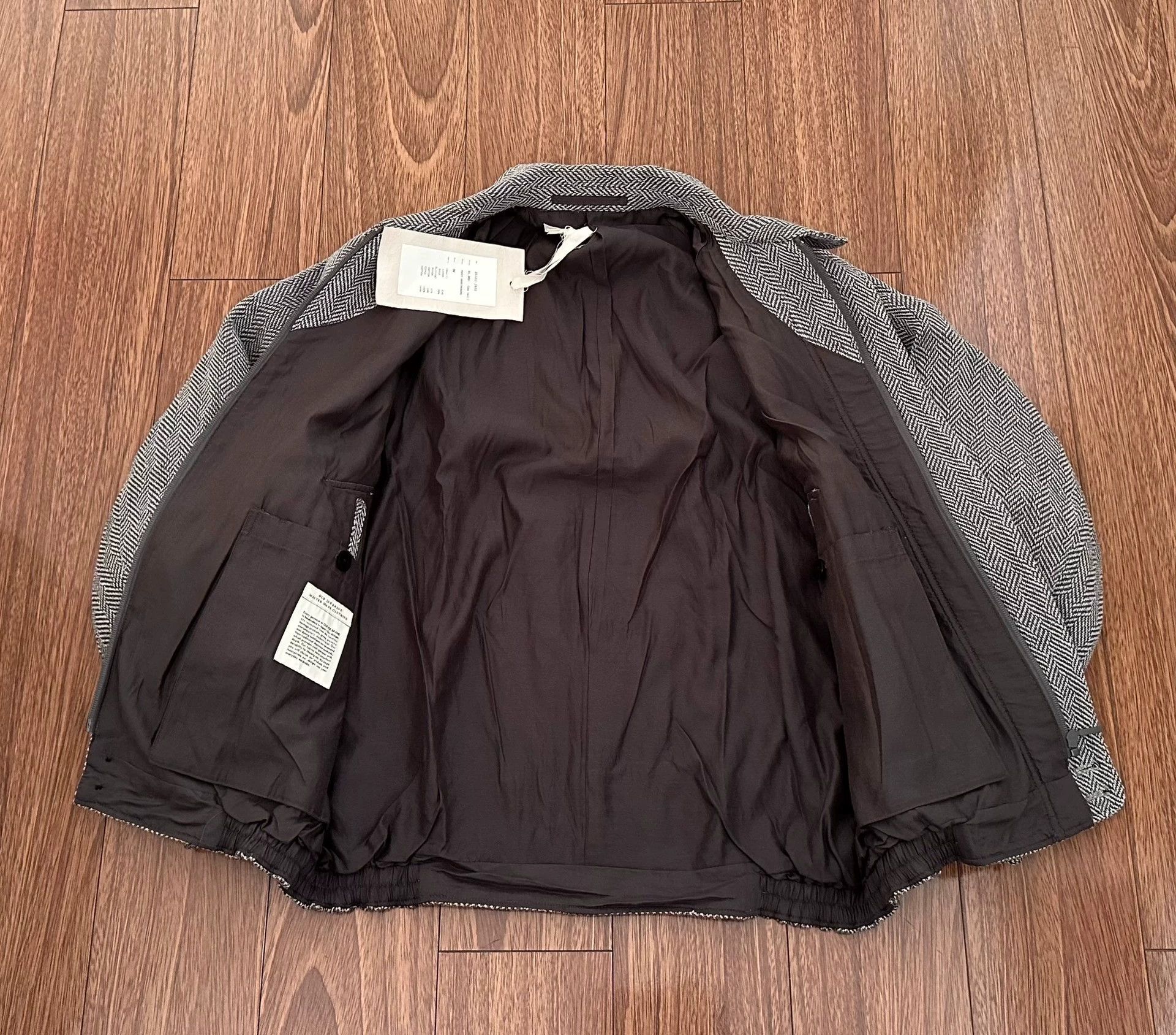 Old Joe OLD JOE Harrington herringbone silk blend JKT 38 new Size US M / EU 48-50 / 2 - 3 Thumbnail