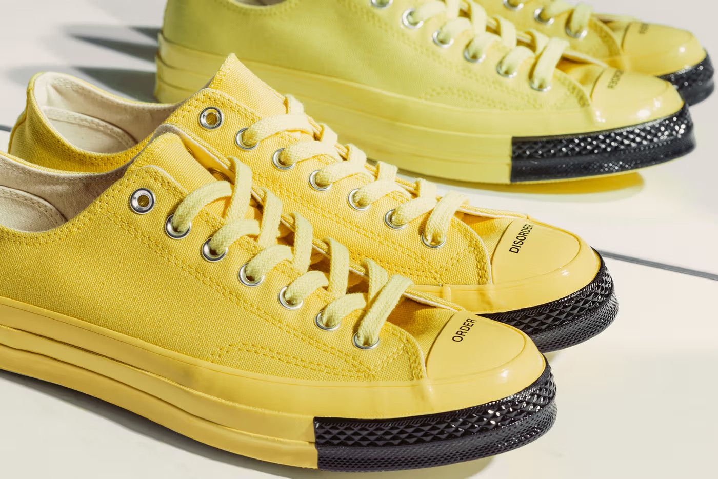 Converse × Undercover 💚 2018 Undercover x Converse Chuck 70 OX Buttercup Yellow Size US 12 / EU 45 - 3 Thumbnail