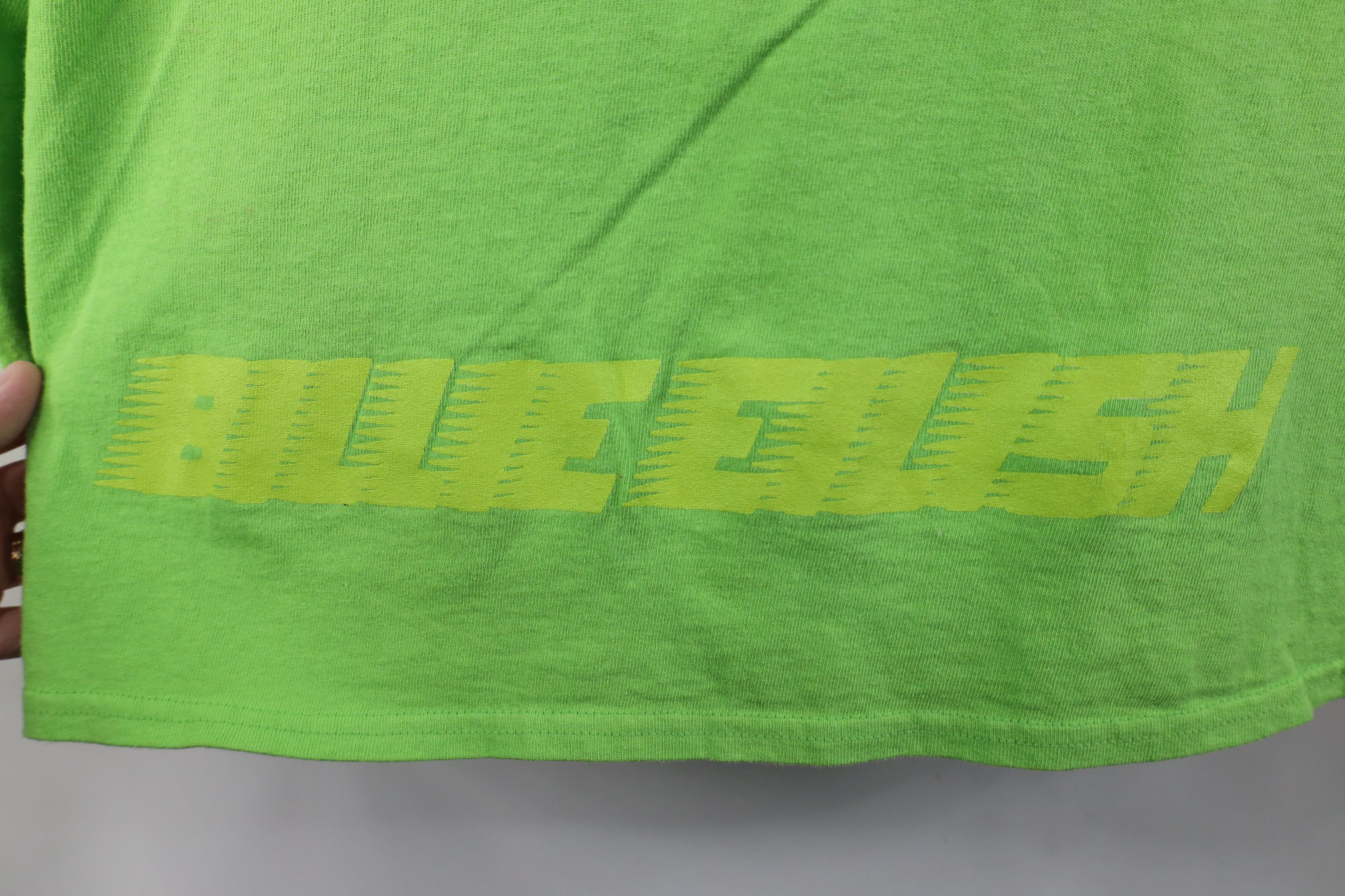 Vintage Billie Eilish Band Tour Long Sleeve T-Shirt Cotton Lime Size M / US 6-8 / IT 42-44 - 13 Thumbnail