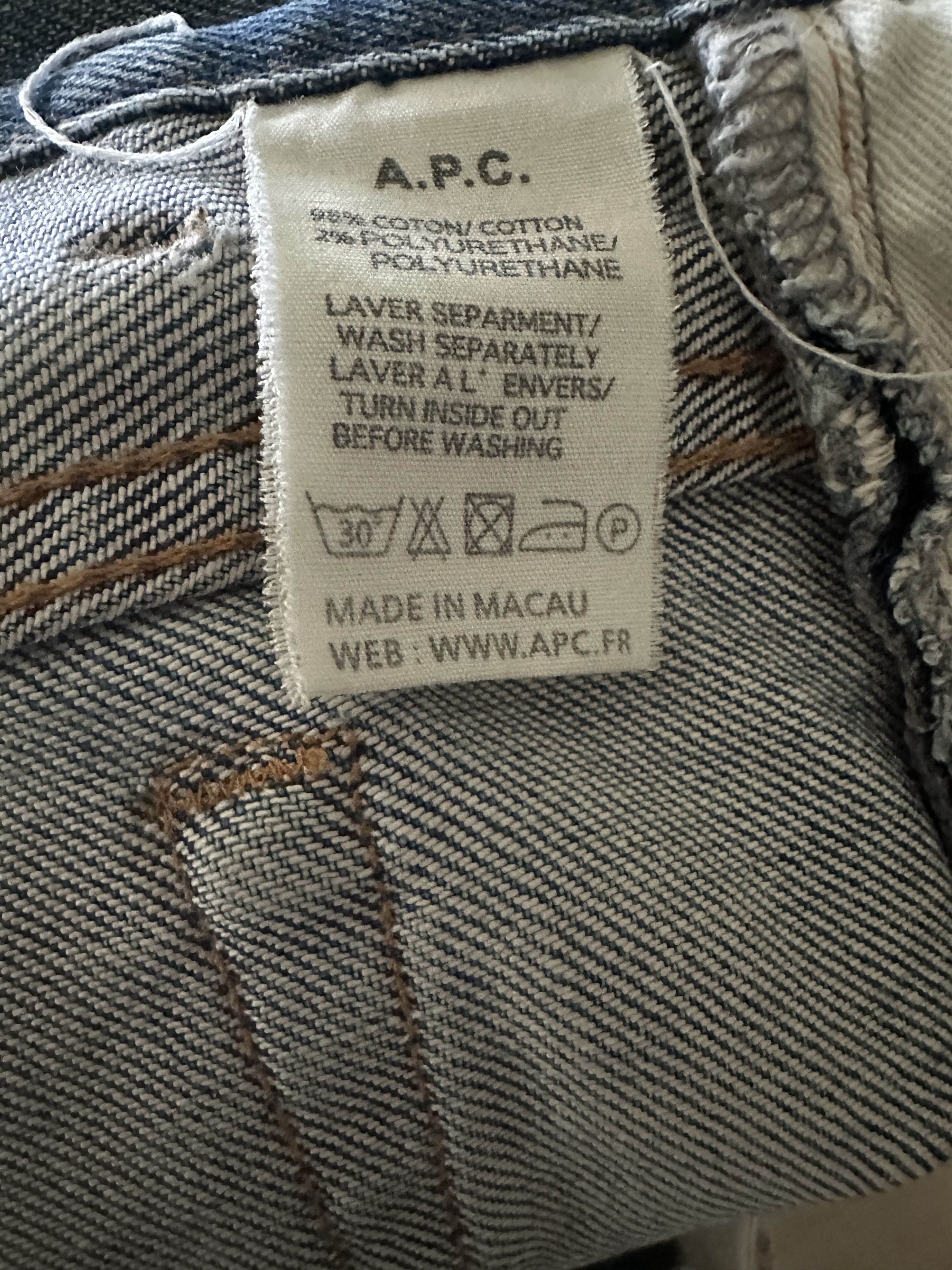 A.P.C. Petit New Standard Size US 30 / EU 46 - 5 Thumbnail