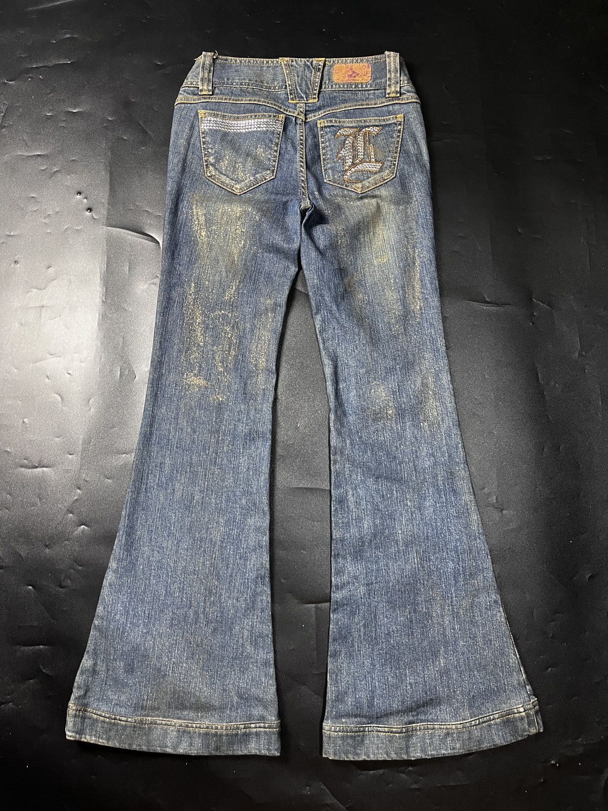 Other 1990s Egoist Big Flare Jeans Size US 28 / EU 44 - 4 Thumbnail