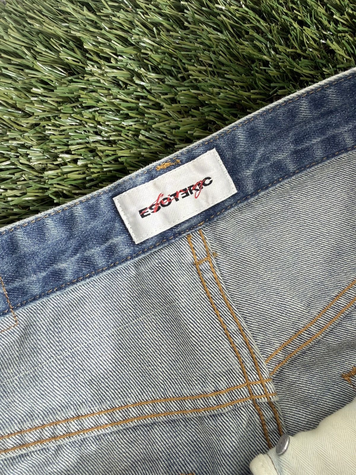 Other Esoteric Thing Distressed Denim Jeans Size US 38 / EU 54 - 4 Thumbnail