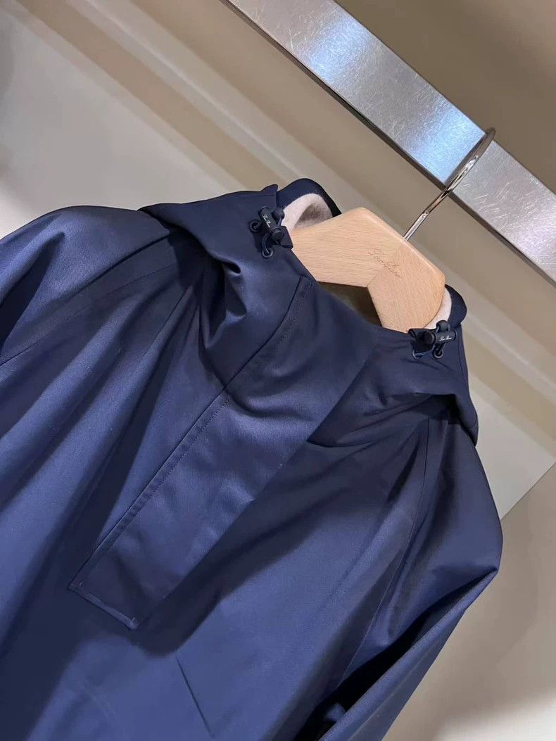 Loro Piana LORO PIANA Blue coat Size S / US 4 / IT 40 - 2 Thumbnail