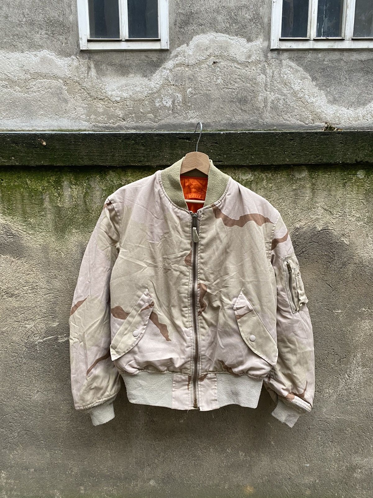 Alpha Industries × Made In Usa × Vintage Vintage 90s Alpha 