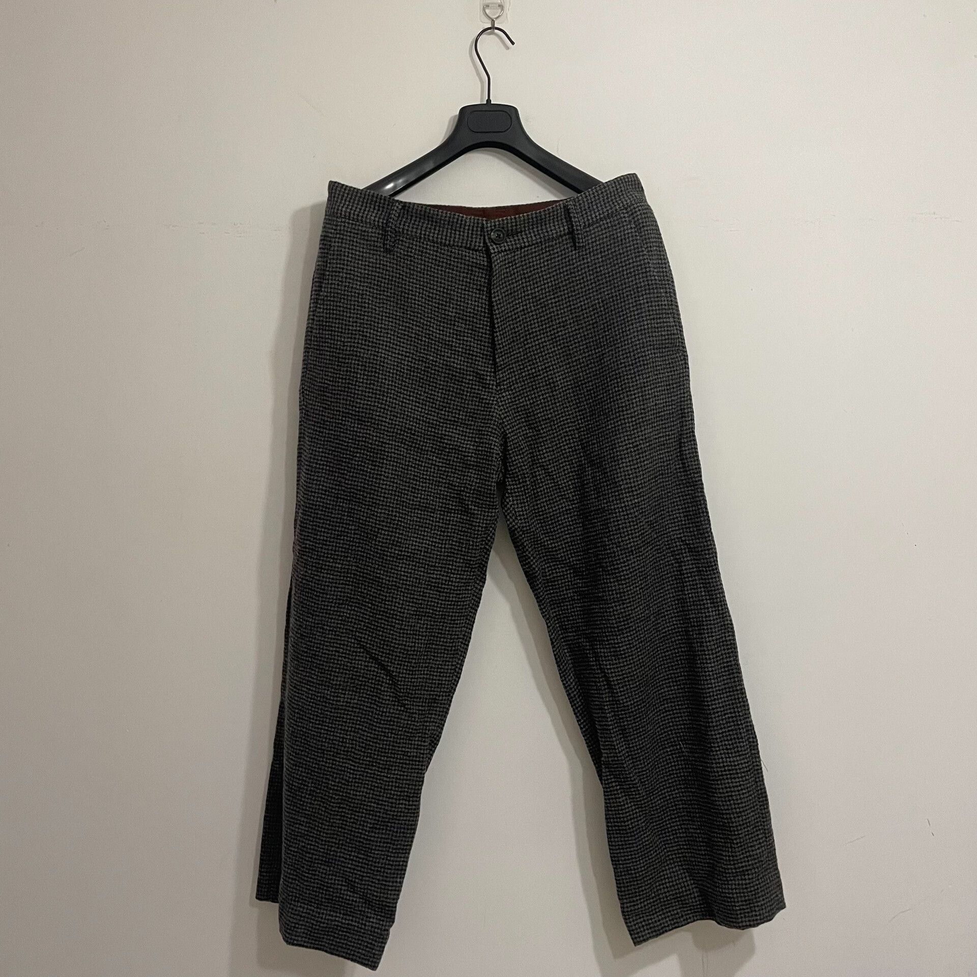 Ziggy Chen Ziggy Chen 20AW Wool Houndstooth Trousers Size US 34 / EU 50 - 1 Thumbnail