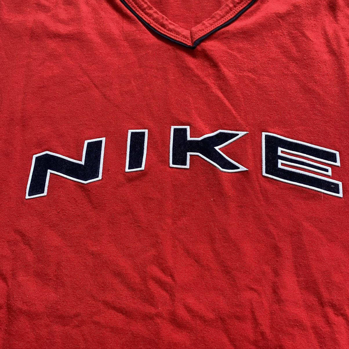 Nike VINTAGE NIKE BIG LOGO DRILL TANK TOP Size US XL / EU 56 / 4 - 2 Thumbnail