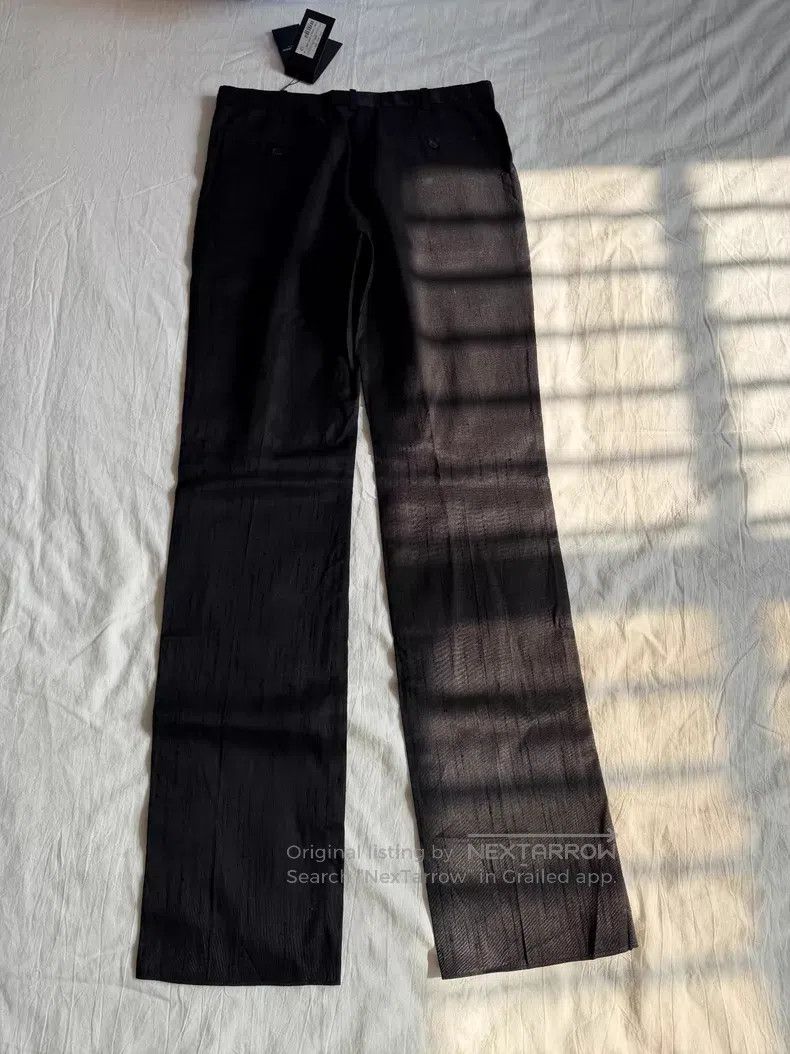 Saint Laurent Paris Saint Laurent Paris Double Pleat High-End Silk Trousers Size US 32 / EU 48 - 7 Thumbnail