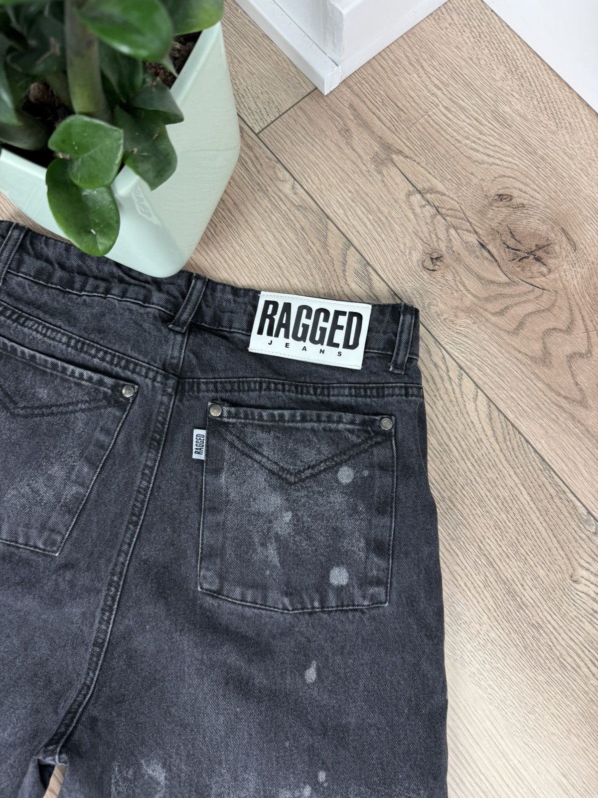 Vintage Vintage Ragged Jeans Avantgarde bootcut Denim Pants Rare Y2K Size US 30 / EU 46 - 9 Thumbnail
