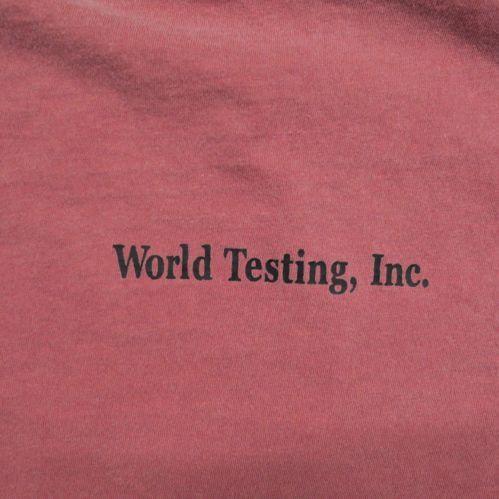 Vintage VINTAGE Unbranded T Shirt Adult XL Red Black Ringer Nuclear Symbol Logo Short Sleeve Crew Neck Cotton Knit Men Mens Size US XL / EU 56 / 4 - 3 Thumbnail