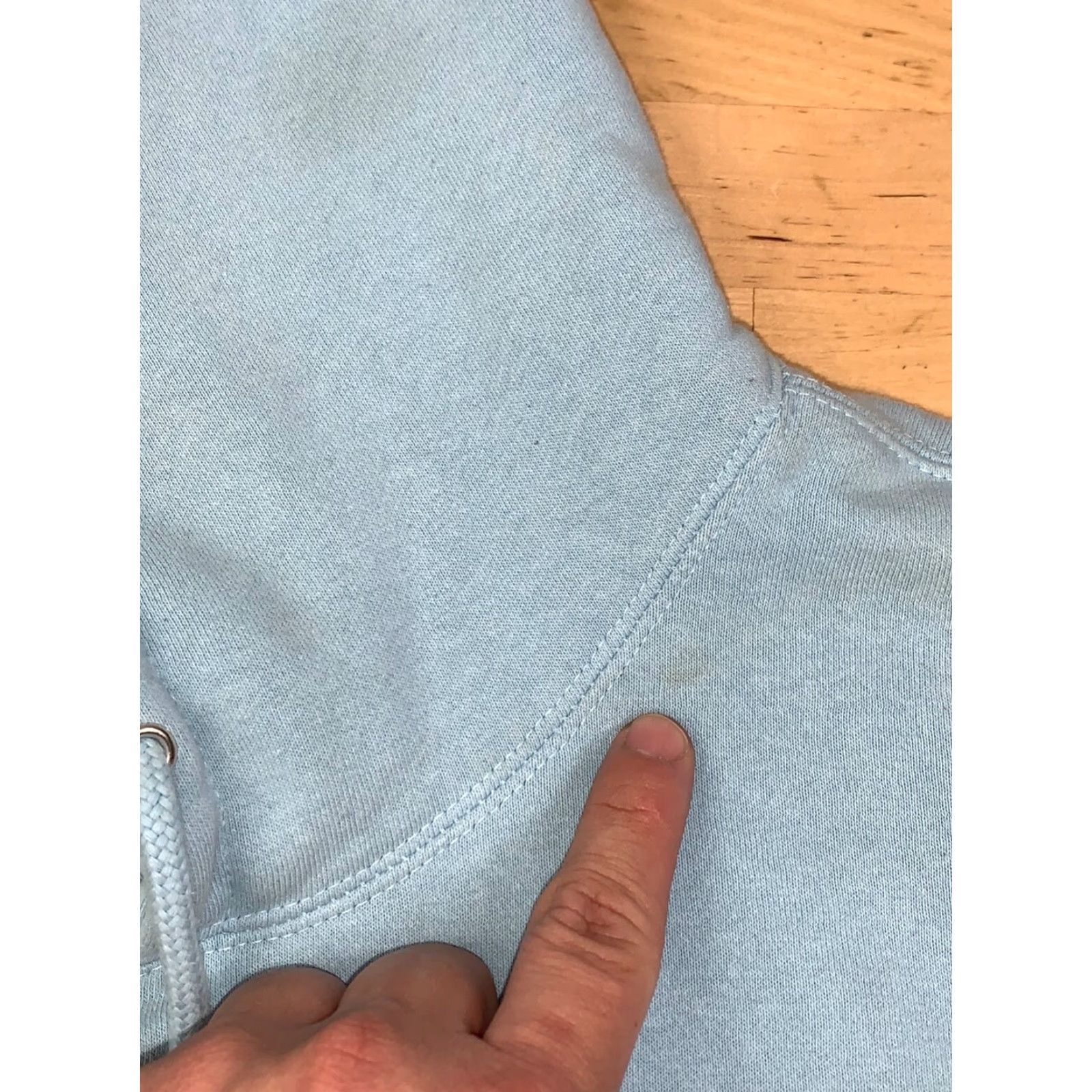 Obey OBEY Mellow Bear Hoodie Blue Womens S Pullover Embroidered 10951 Size S / US 4 / IT 40 - 3 Thumbnail