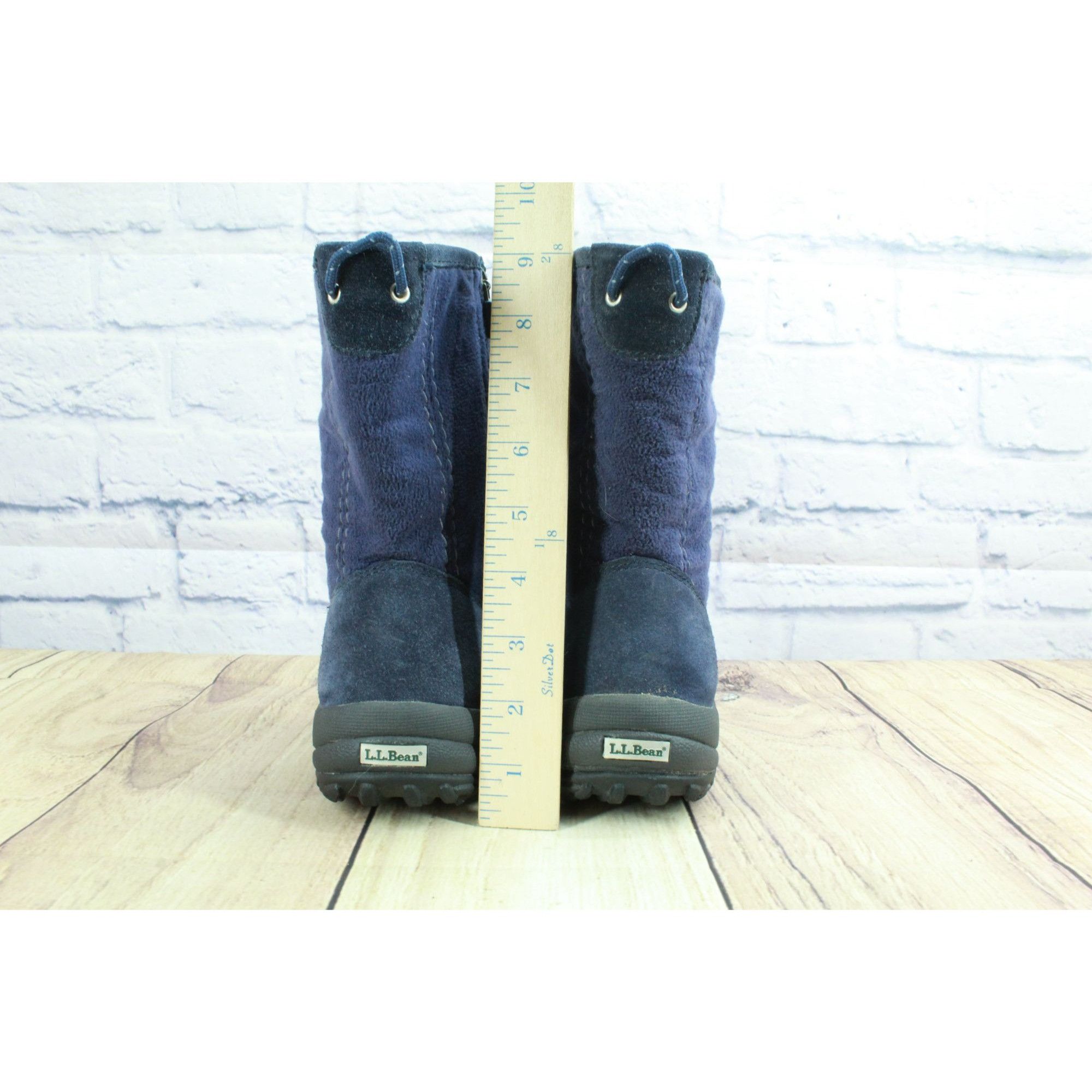 L.L. Bean LL Bean Fleece Lined Side Zip Winter Boots Size US 6.5 / IT 36.5 - 6 Thumbnail