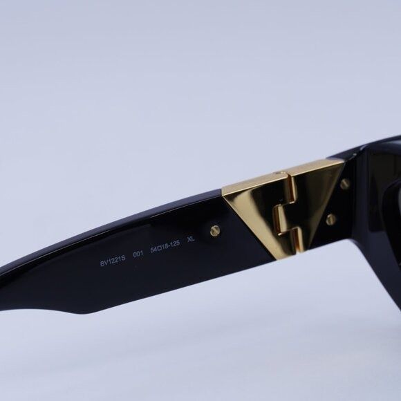 Bottega Veneta 🕶️ New Bottega Veneta BV1221S 001 Sunglasses - Black Frame Size ONE SIZE - 8 Thumbnail