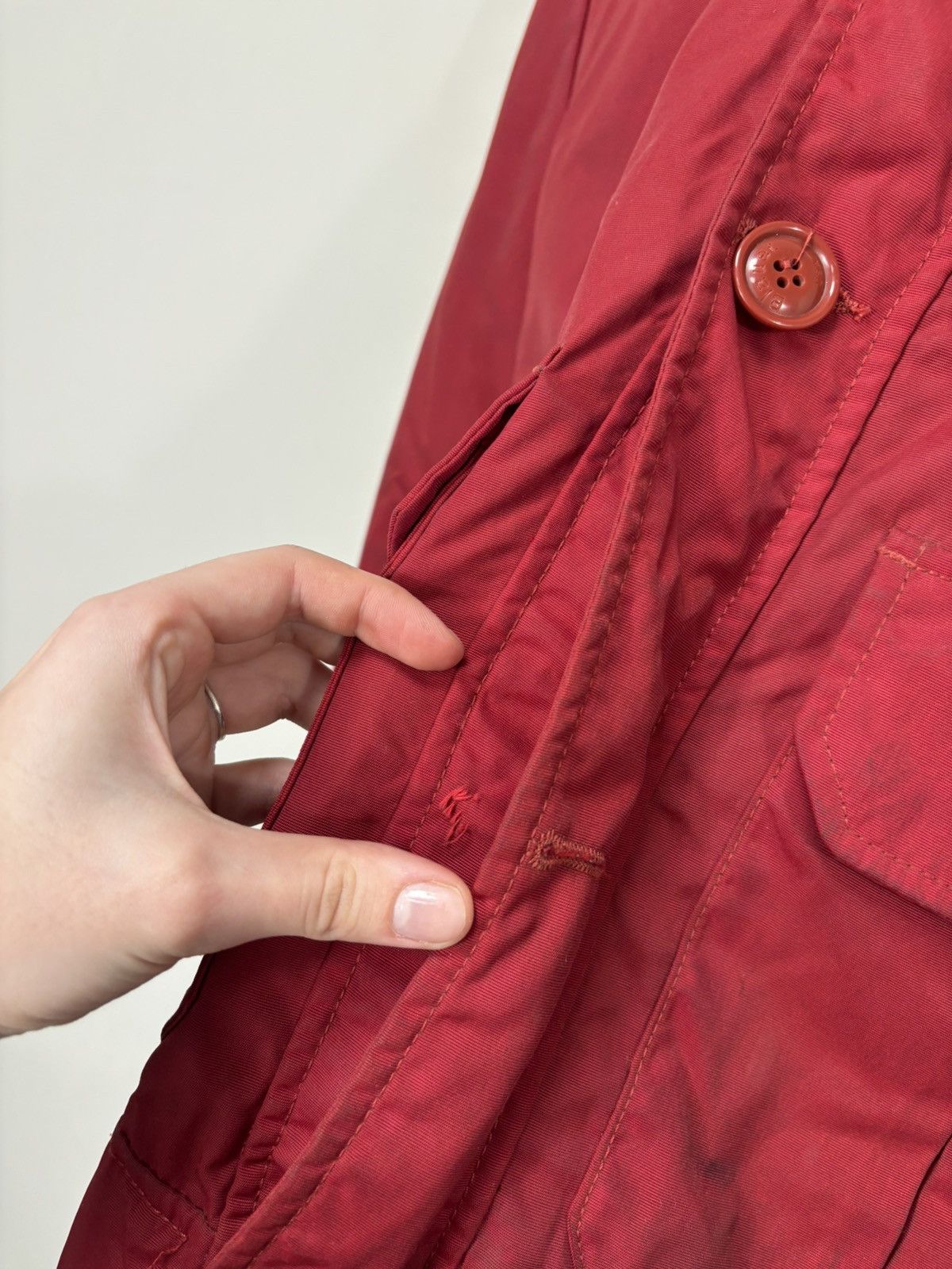 Other Blauer Vintage Men’s Red Insulated USA Police Bomber Jacket Size US M / EU 48-50 / 2 - 22 Thumbnail