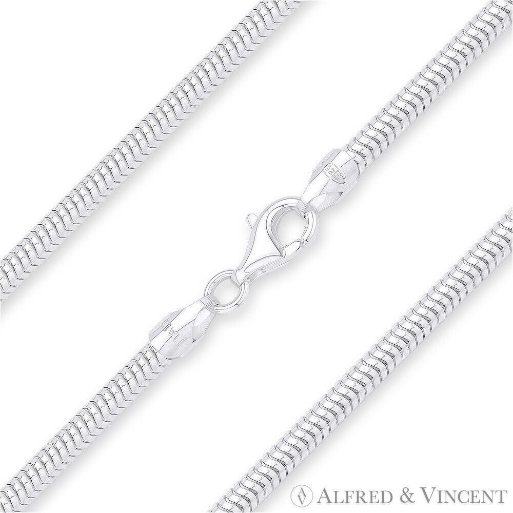 Other 3.2mm Flexible Snake Link Italian Chain Necklace Size ONE SIZE - 1 Thumbnail