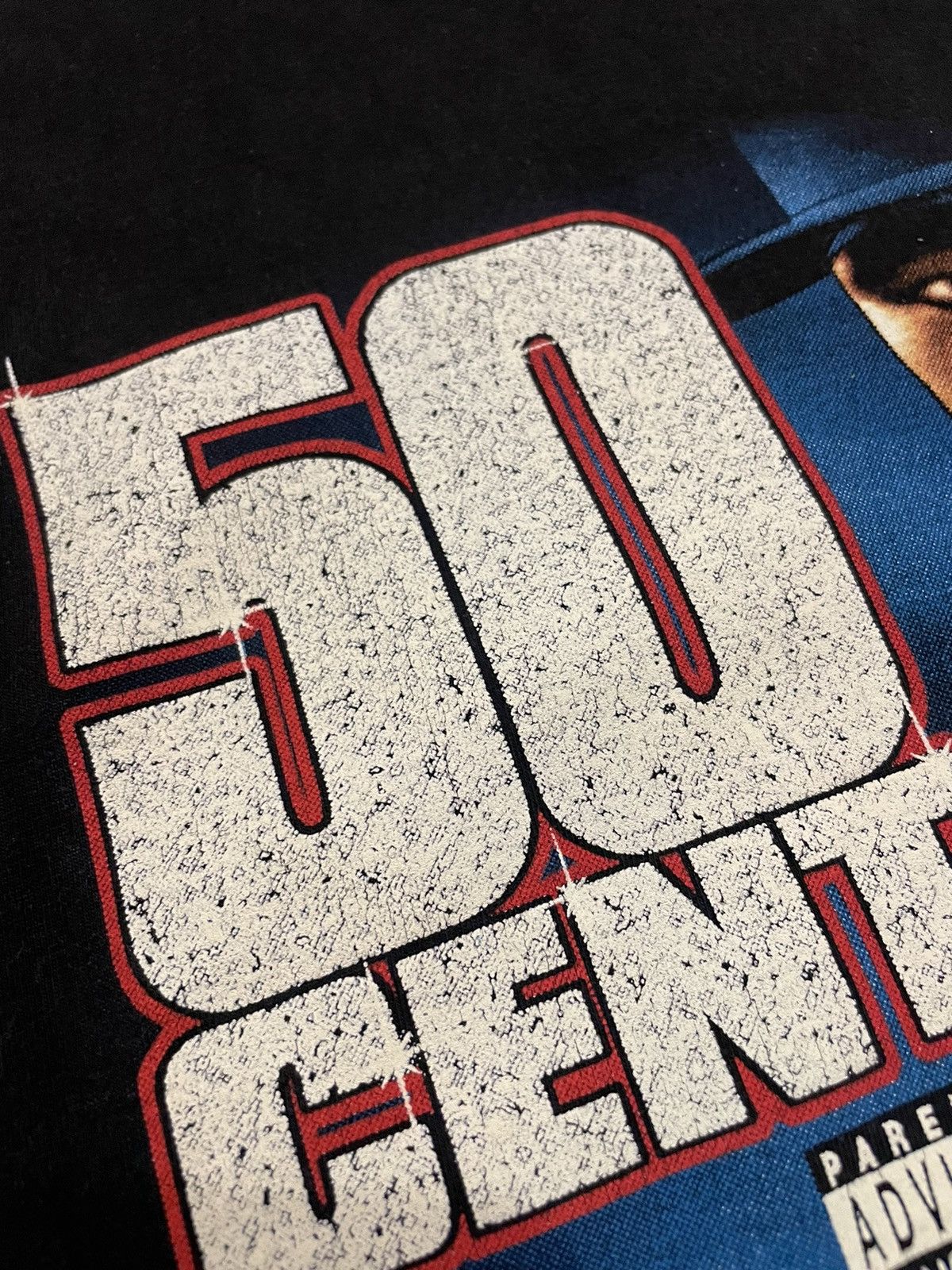 Band Tees × Rap Tees × Vintage Vintage 50 Cent Get Rich Or Die Tryin T-Shirt Size US S / EU 44-46 / 1 - 4 Thumbnail