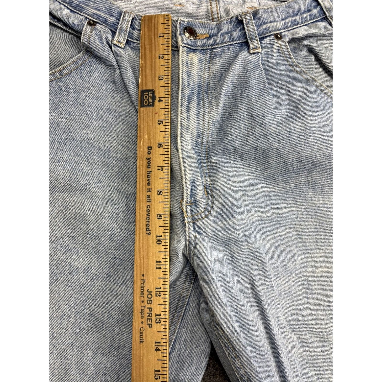 Bugle Boy VINTAGE Bugle Boy Jeans Men's 36x29 Light Wash Baggy Fit Denim Straight Pockets Logo 100% Cotton Baggy Mens Size US 36 / EU 52 - 4 Thumbnail