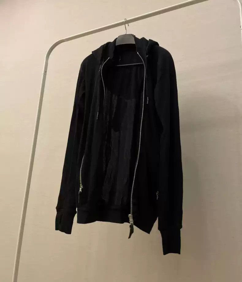 Boris Bidjan Saberi 11 by boris bidjan saberi Black zip-up hoodie-2505 Size US S / EU 44-46 / 1 - 2 Thumbnail