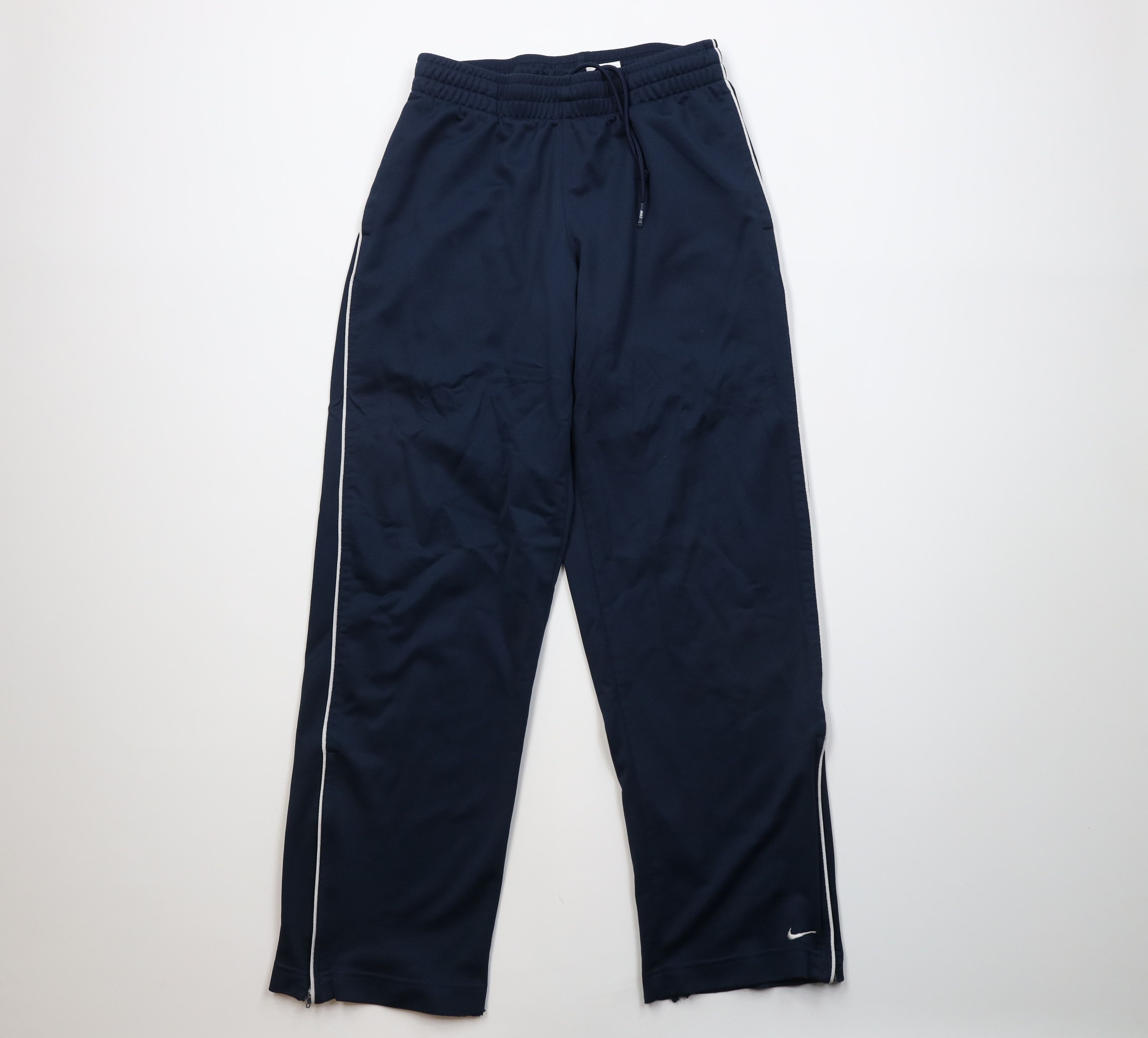 Nike Vintage Nike Travis Scott Mini Swoosh Wide Leg Pants Blue Size US 36 / EU 52 - 1 Thumbnail
