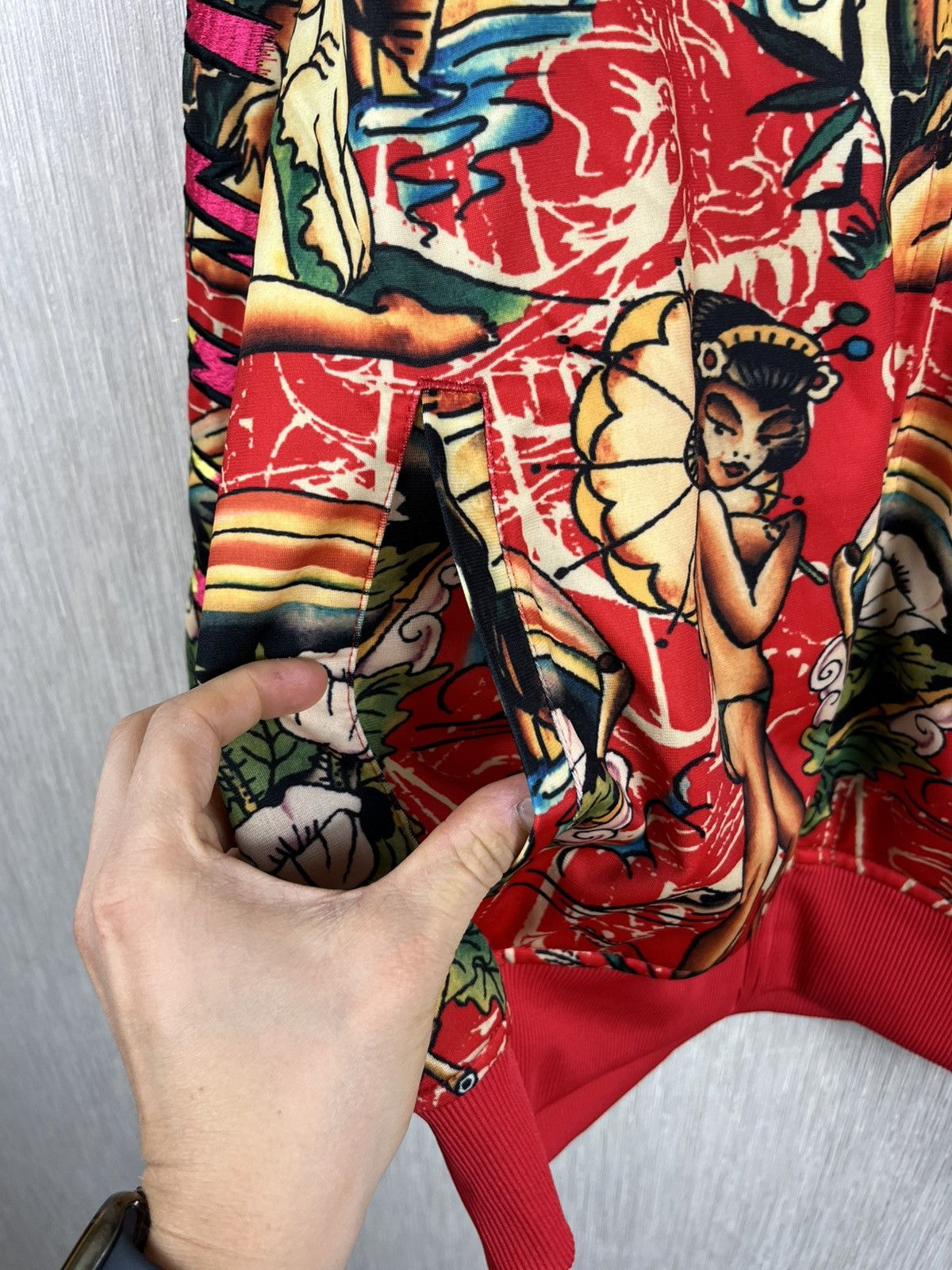 Ed Hardy Vintage Ed Hardy Christian Audigier zip y2k hoodie sexy girl Size US M / EU 48-50 / 2 - 10 Thumbnail