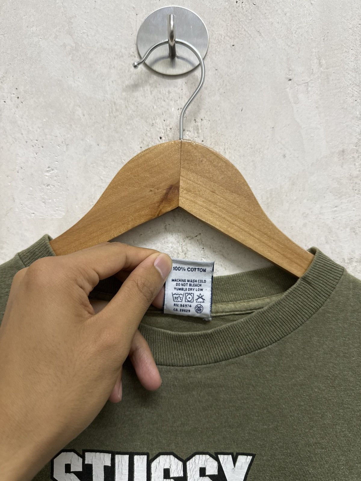 Stussy Vintage 90s Stussy Corporation Resist! Rasta Flags T-shirt Size US M / EU 48-50 / 2 - 6 Thumbnail