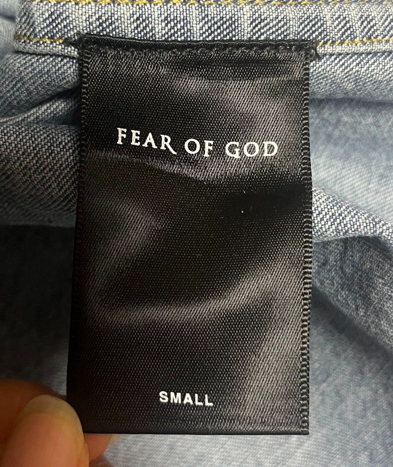 Fear of God Fear of God Denim shirt Size US S / EU 44-46 / 1 - 4 Thumbnail
