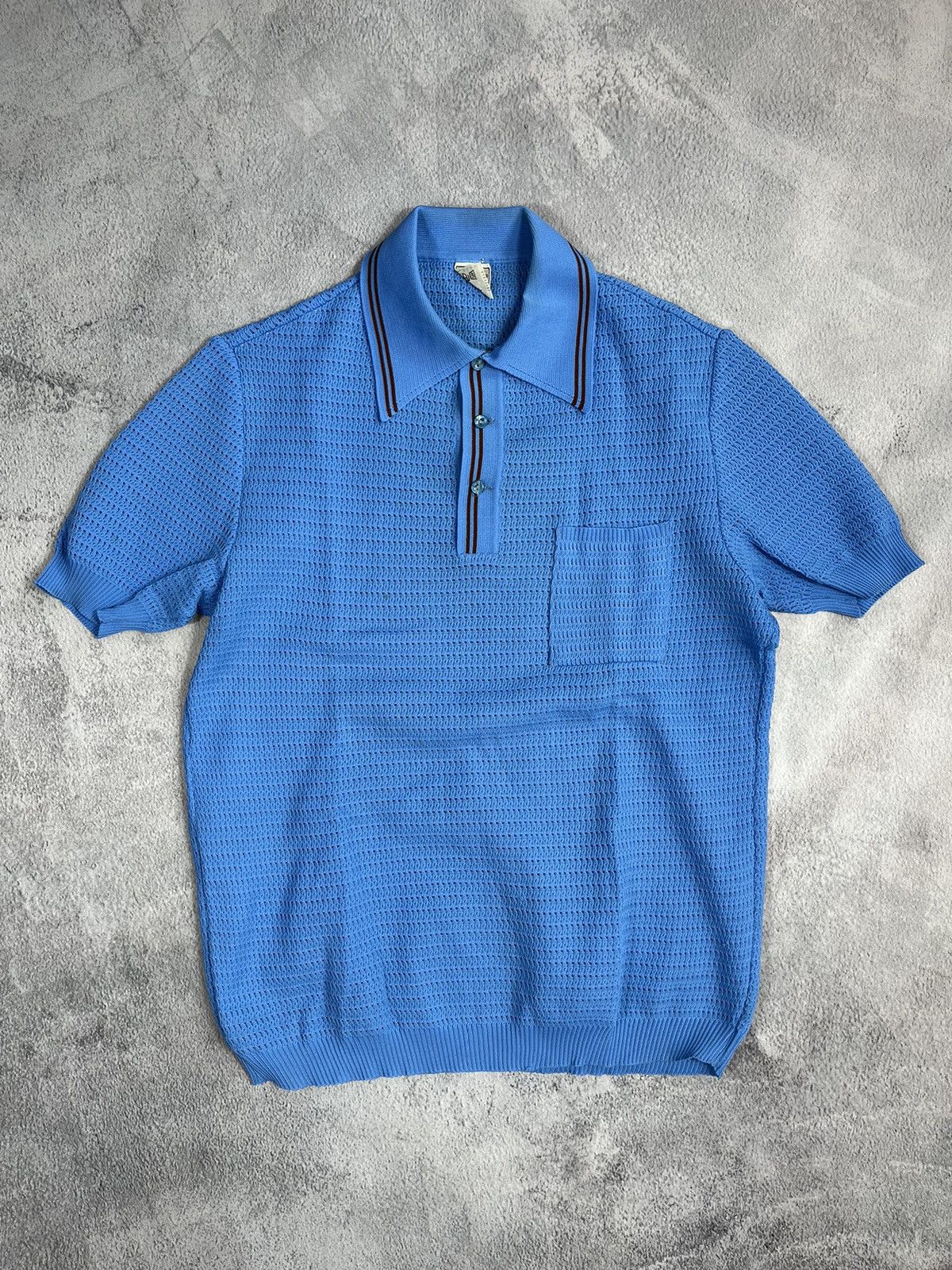 Vintage Vintage 90s Mesh golf 1/4 polo tee old money size L Size US L / EU 52-54 / 3 - 1 Thumbnail