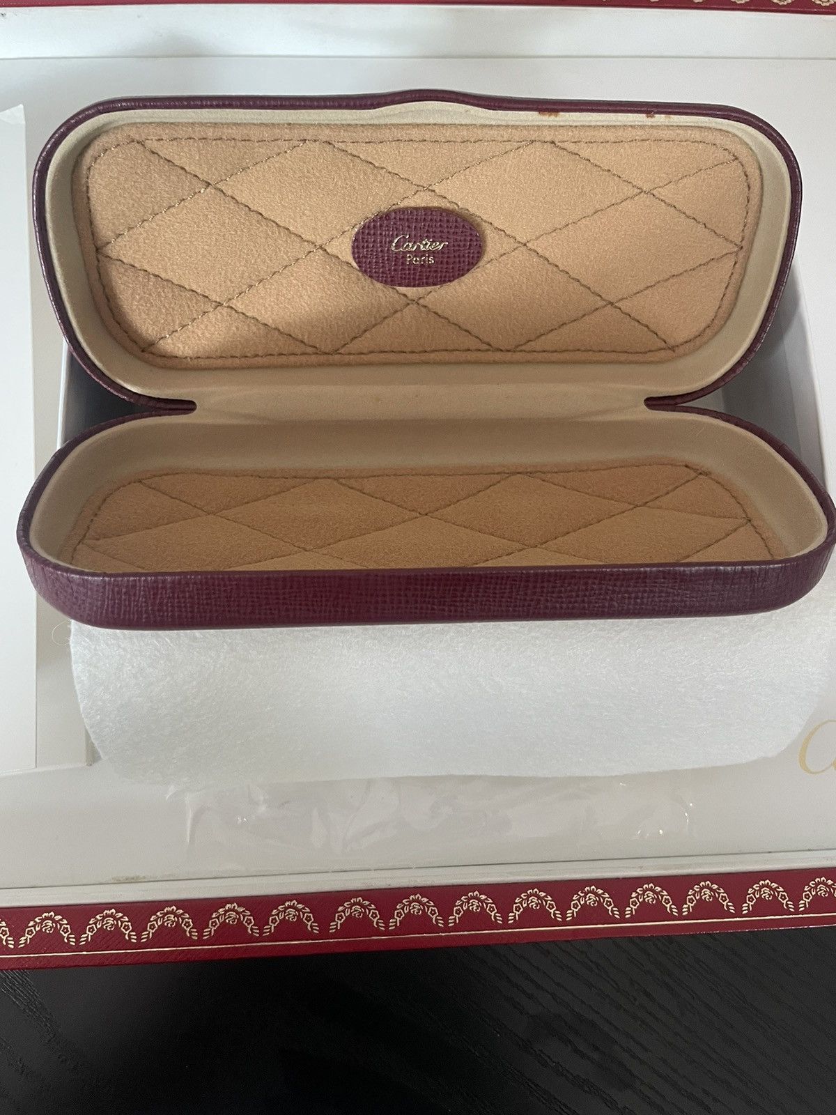 Cartier × Vintage Deadstock Vintage Cartier Scala Sunglasses (Full Set) Size ONE SIZE - 12 Thumbnail