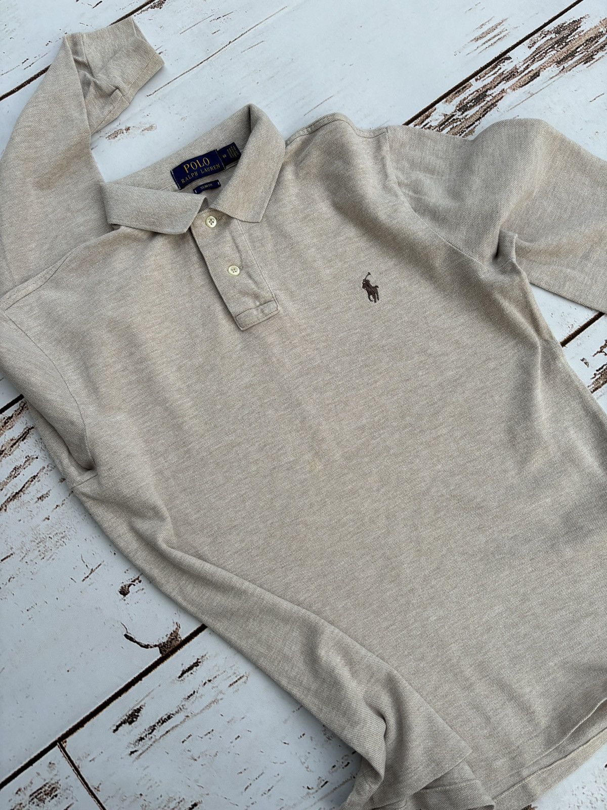 Polo Ralph Lauren Polo Ralph Lauren Longsleeve Polo Shirt Size US M / EU 48-50 / 2 - 3 Thumbnail