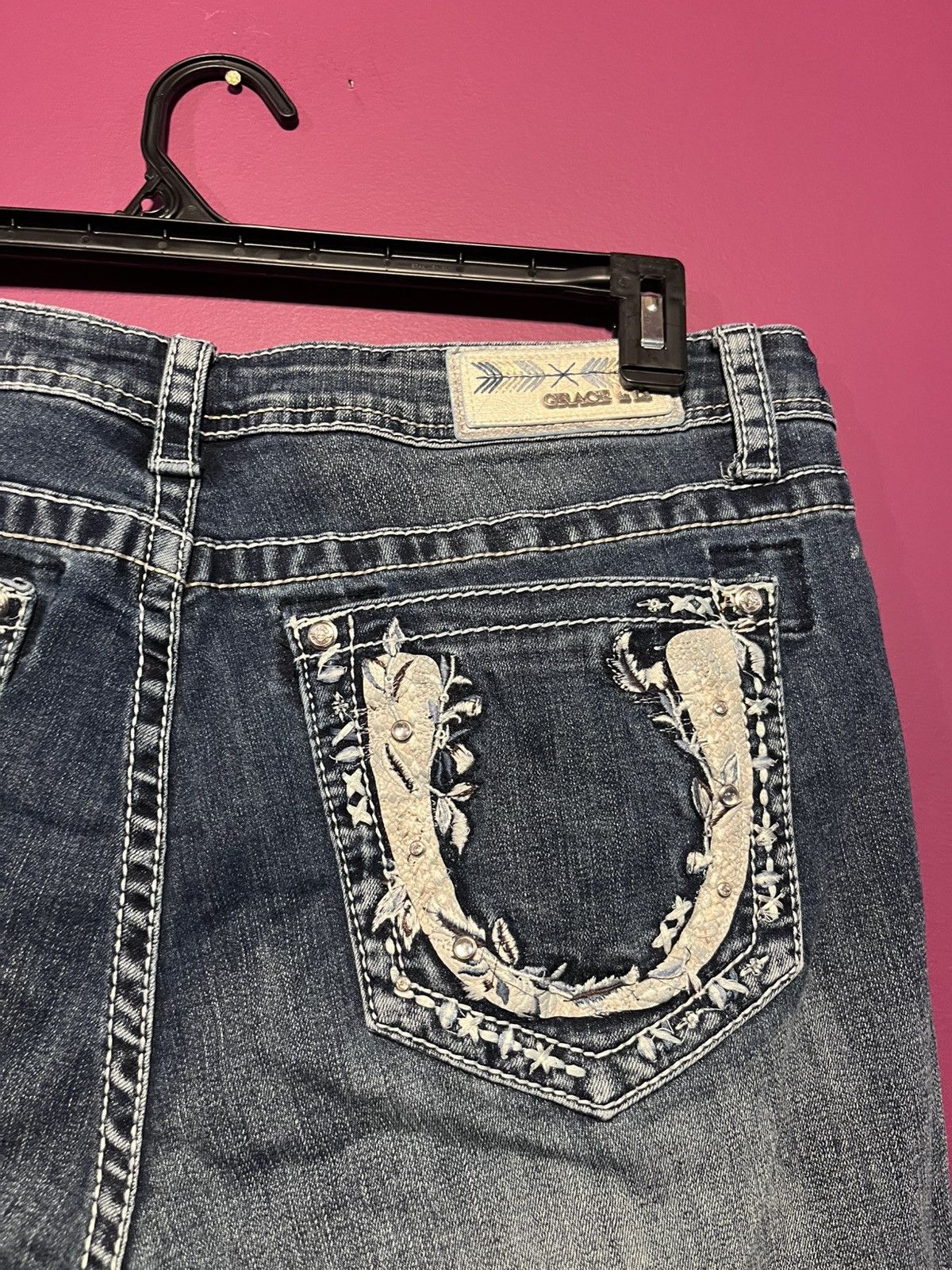 Grace in LA Grace in la horse shoe jeans Size 38" / US 16 / IT 52 - 5 Thumbnail